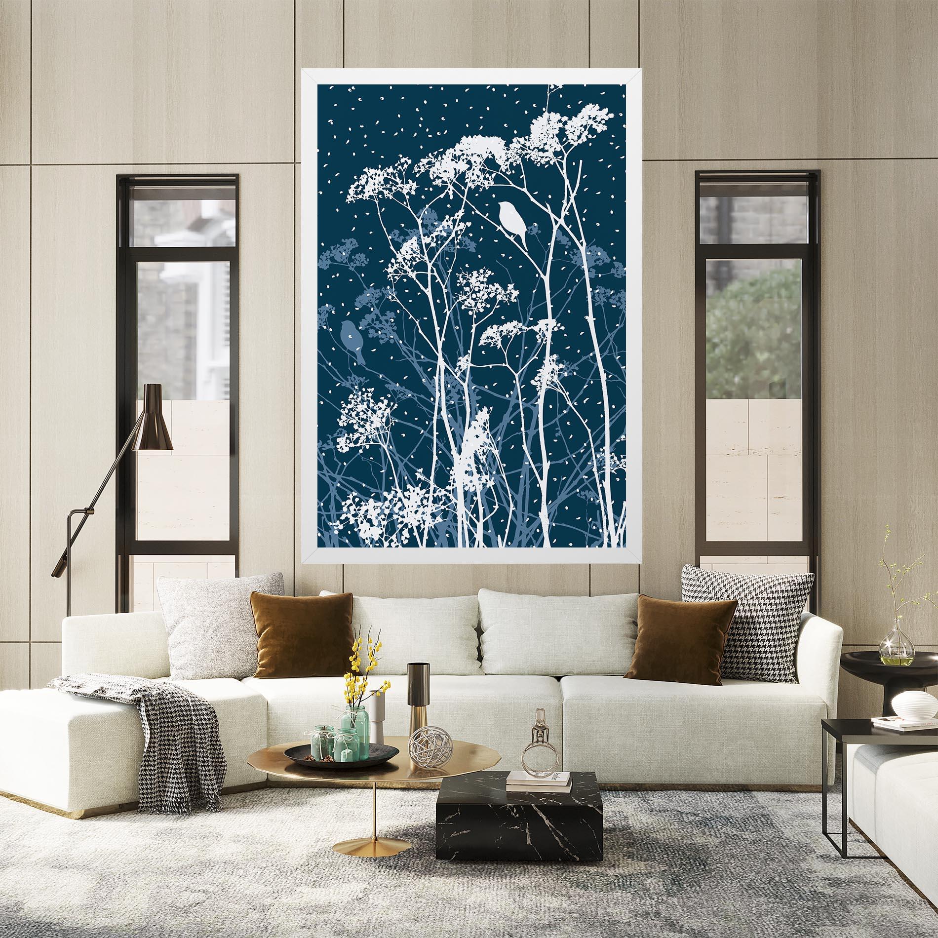 Leinwandbild Meadow Flowers mockup 2