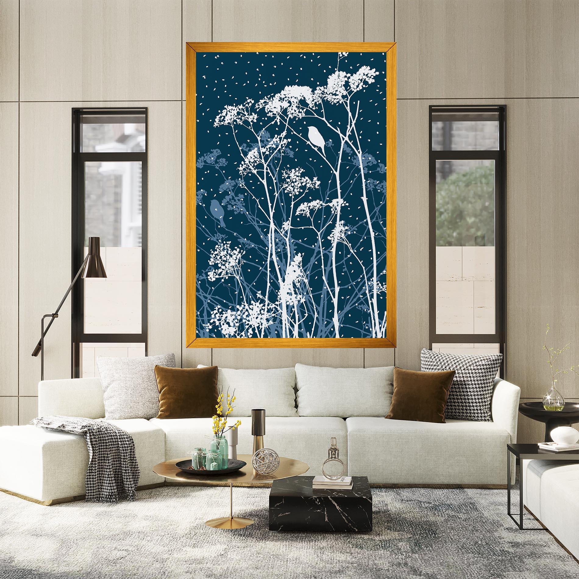 Leinwandbild Meadow Flowers mockup 2