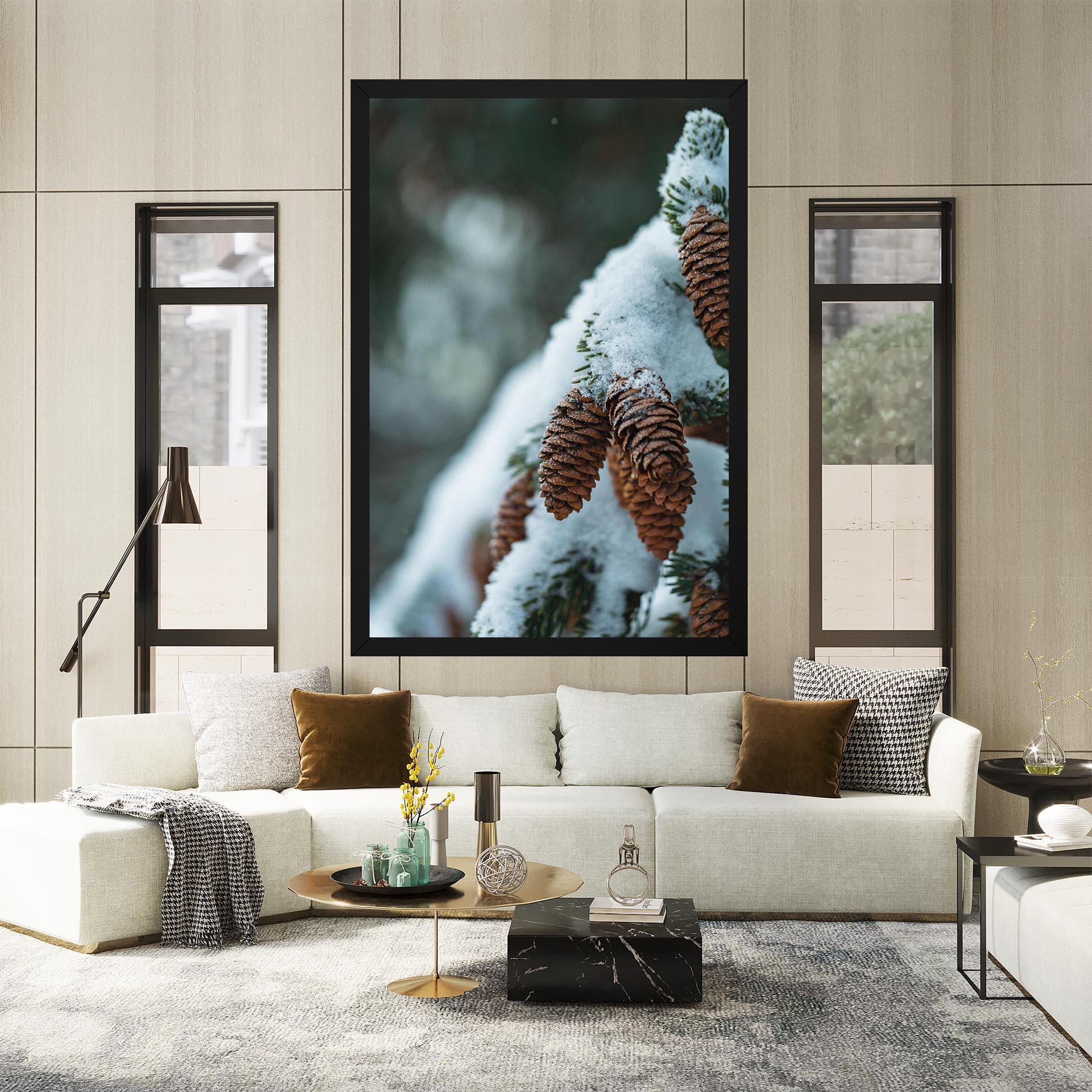 Leinwandbild Pretty Snow Cones mockup 2