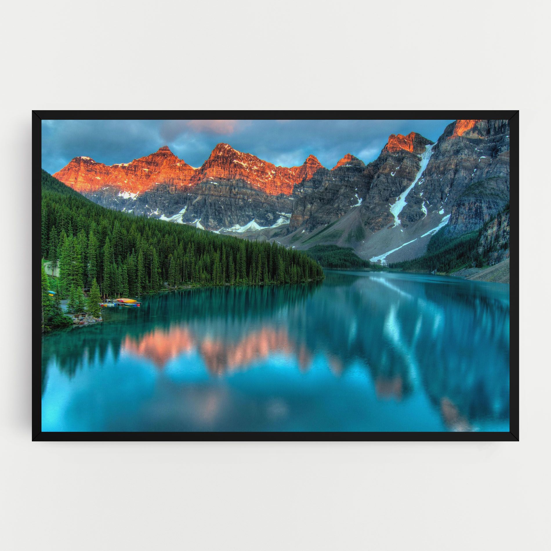 Beautiful Blue Lake mockup 0