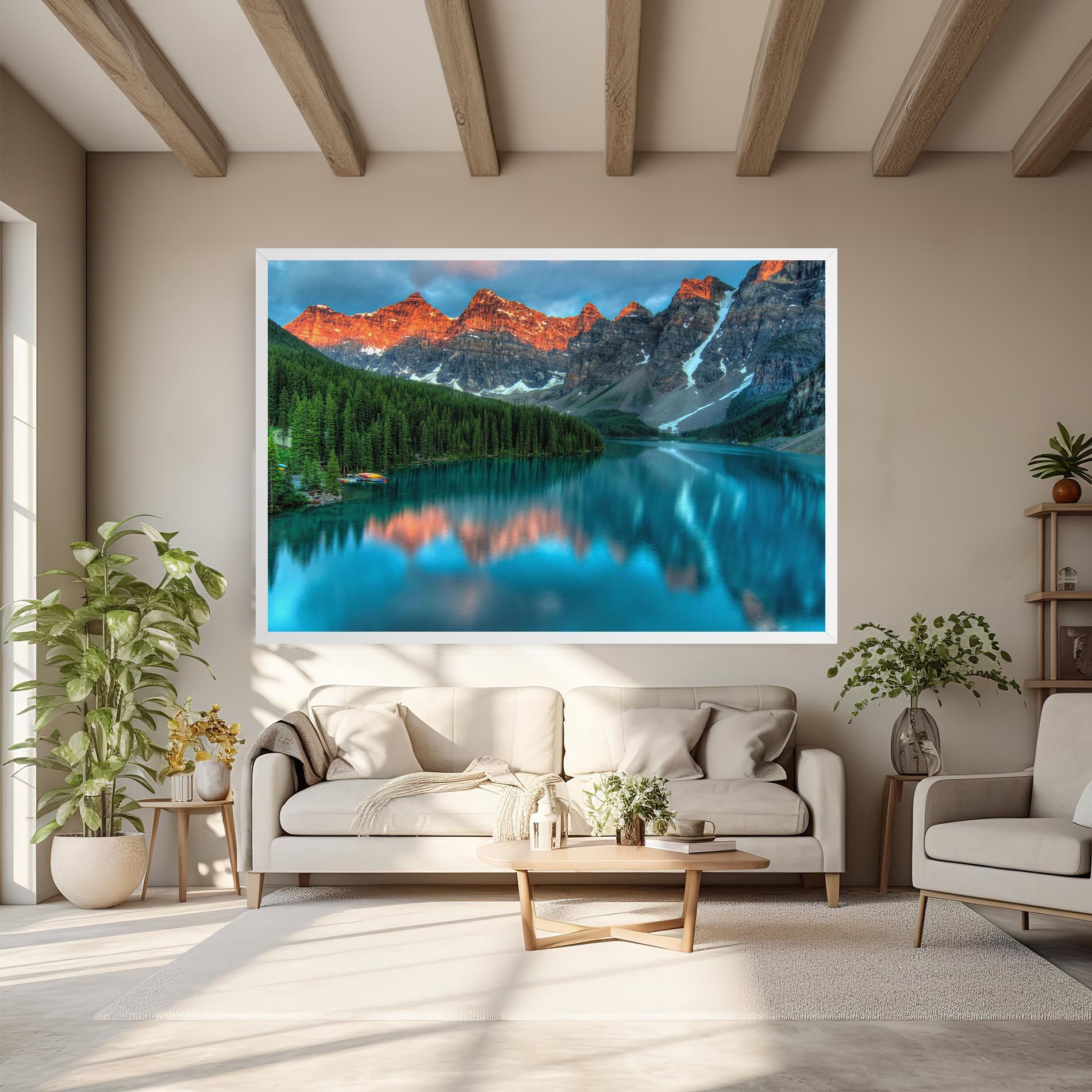 Beautiful Blue Lake mockup 6
