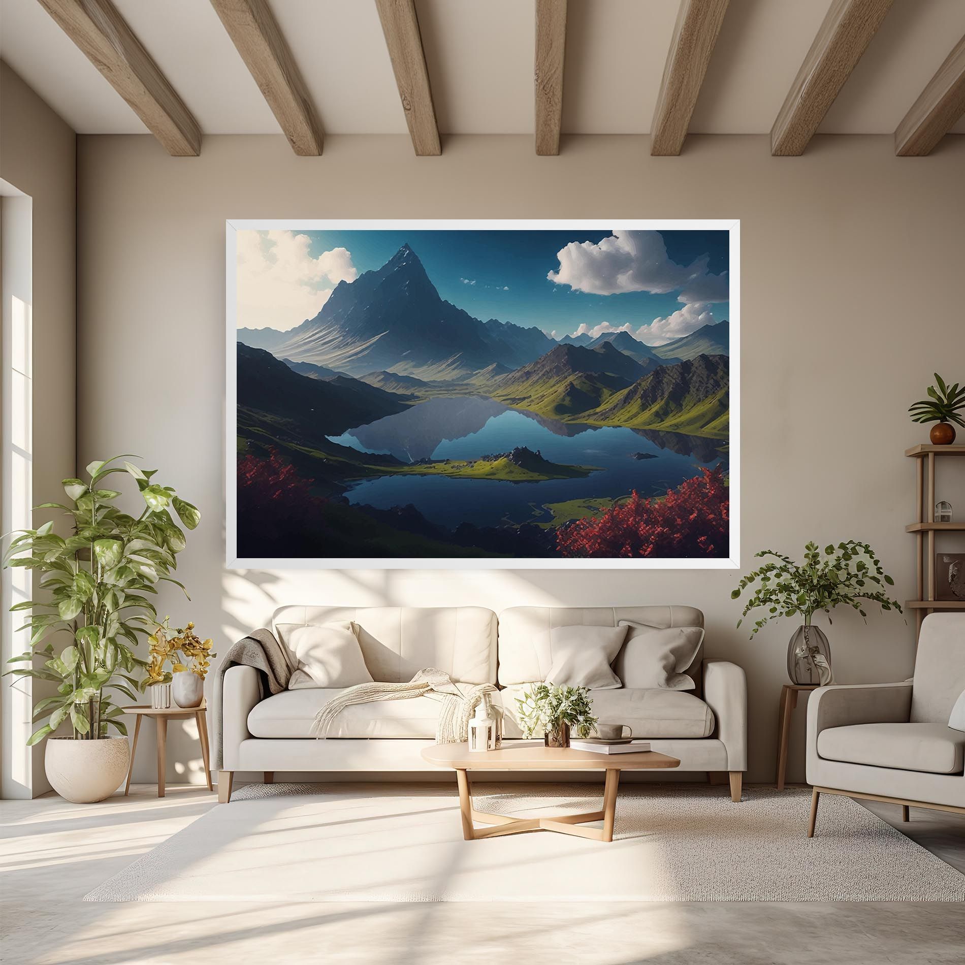 Red Flower Lake mockup 6