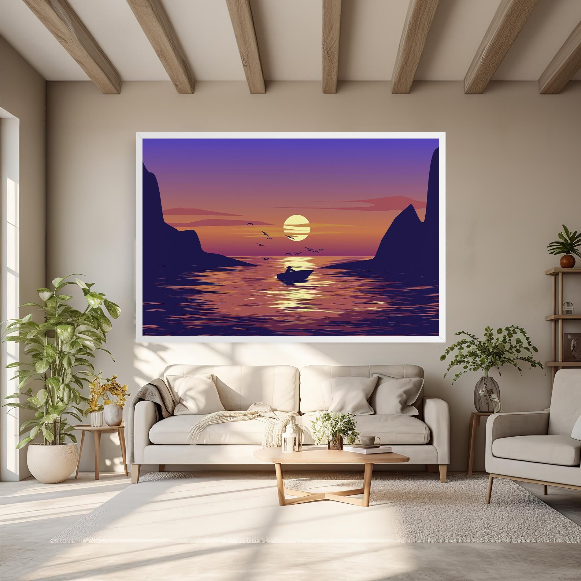Sunset Scenery View mockup 6