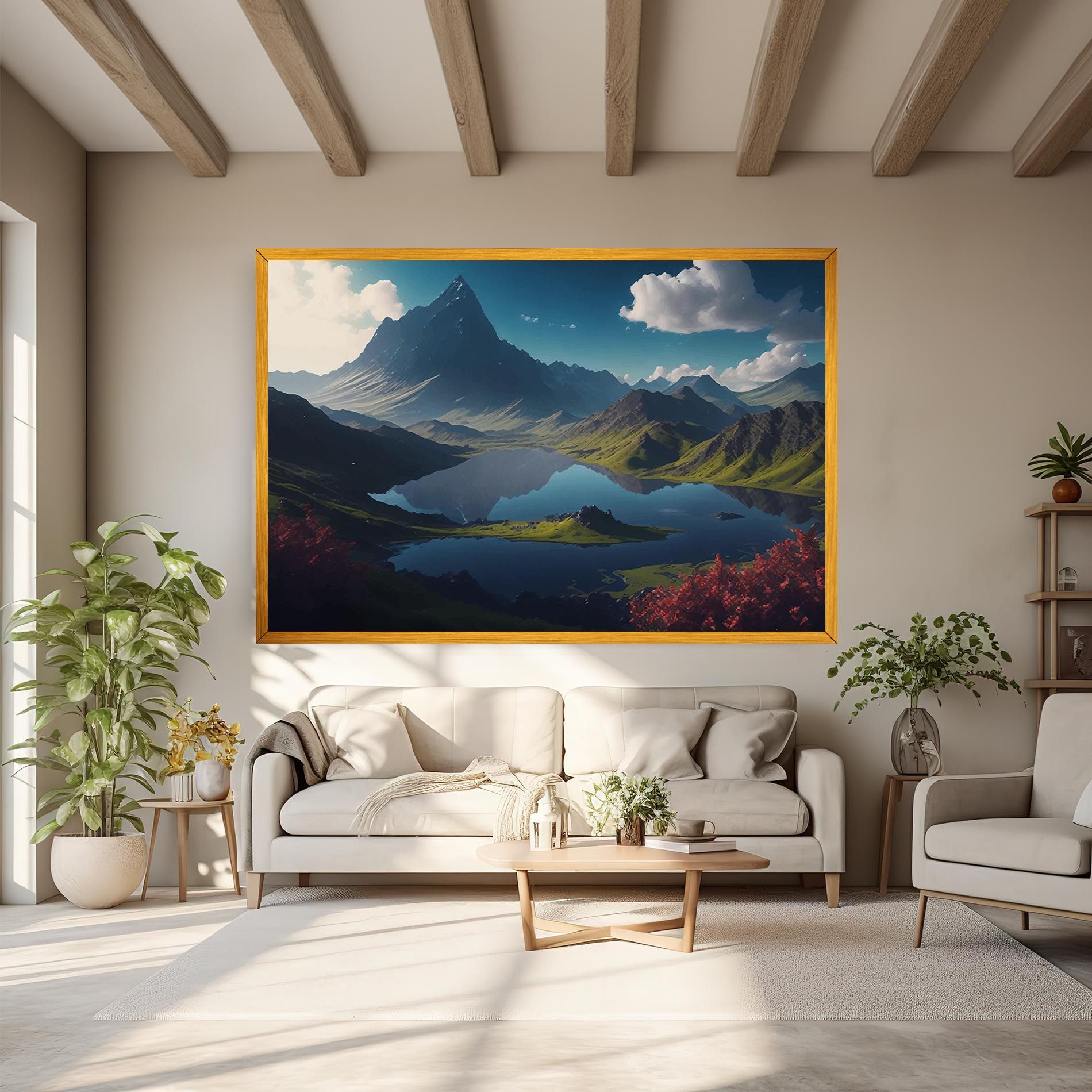 Red Flower Lake mockup 6