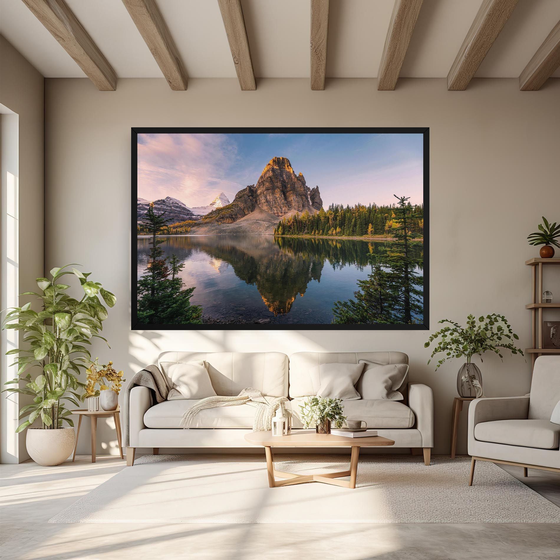 Mountain Sunrise Lake mockup 6