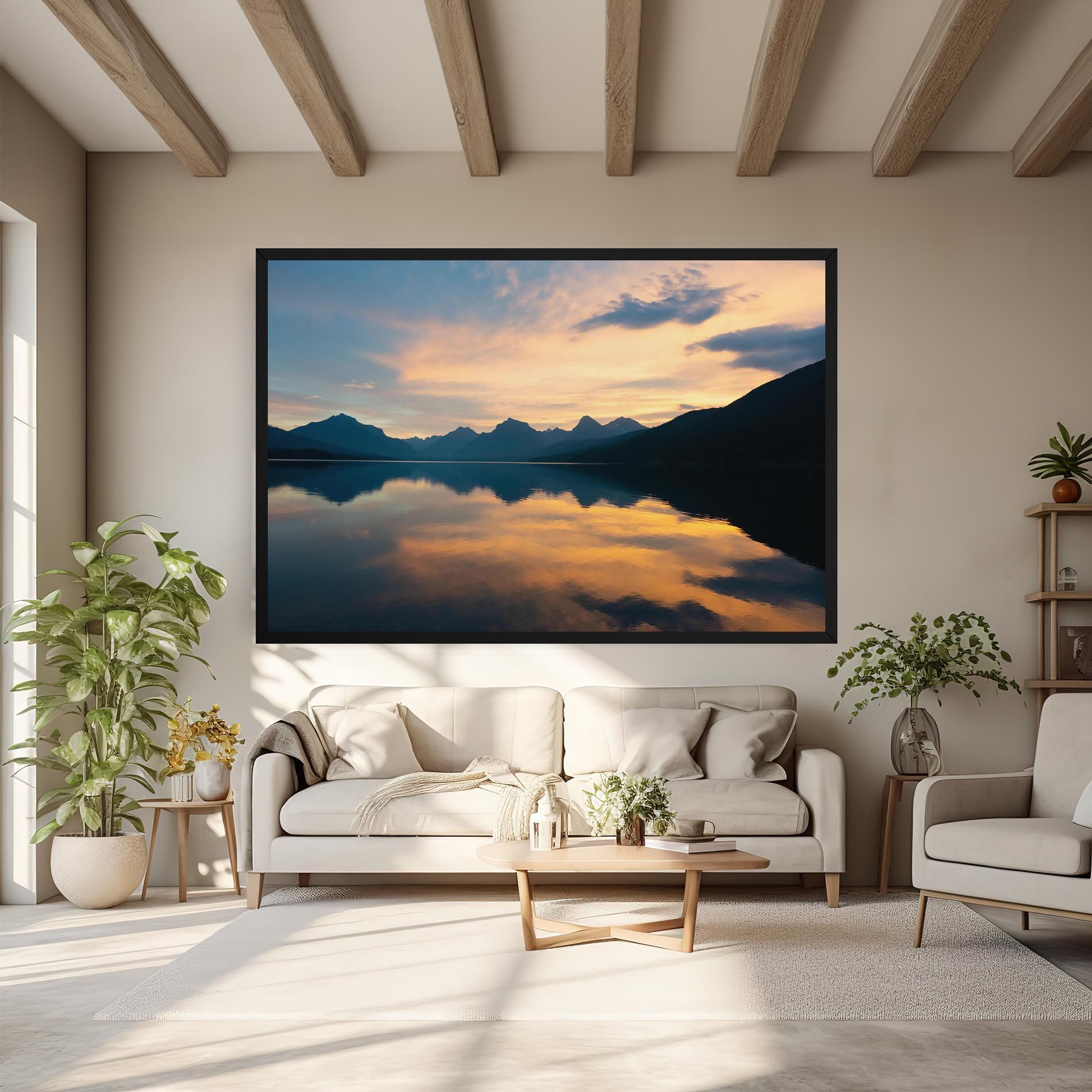 Orange Light Lake mockup 6