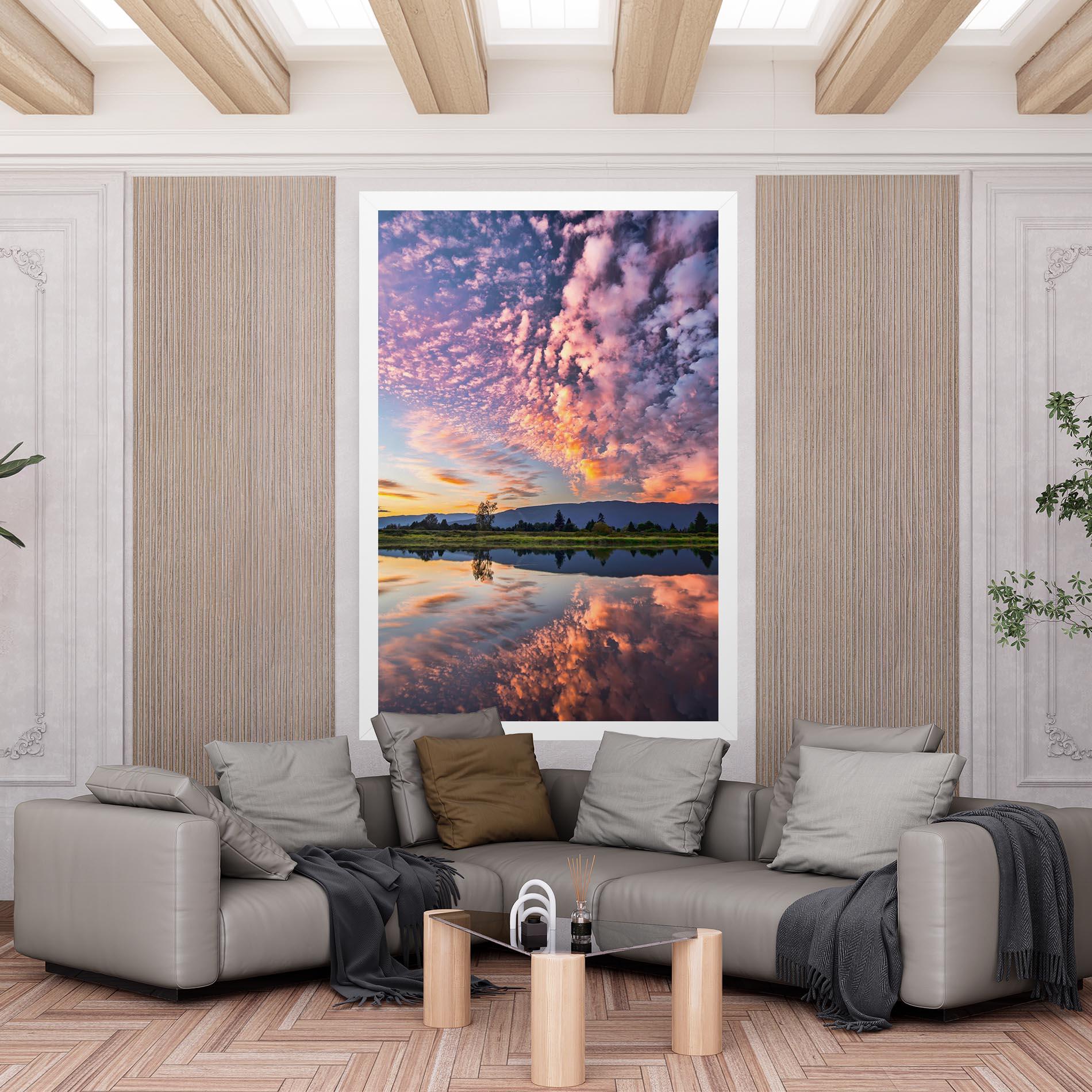 Leinwandbild Beautiful Sky mockup 6