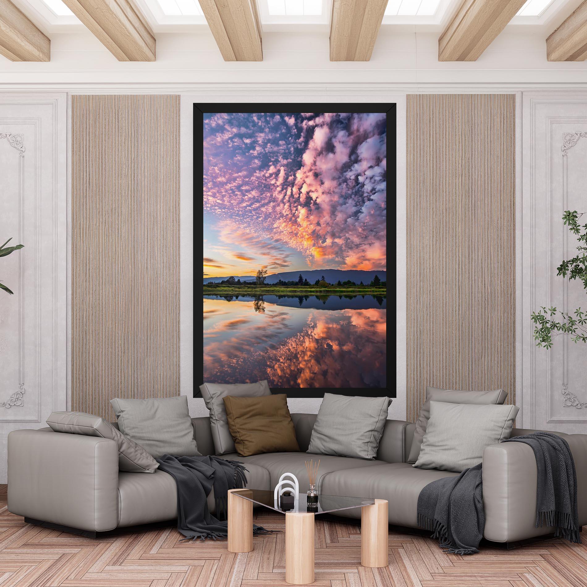 Leinwandbild Beautiful Sky mockup 6
