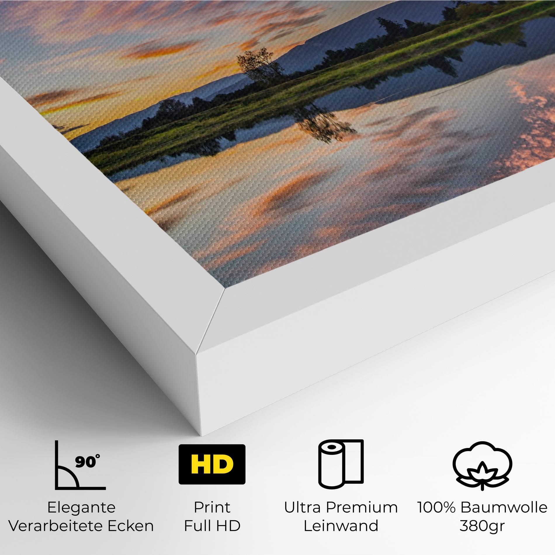 Leinwandbild Beautiful Sky mockup 4
