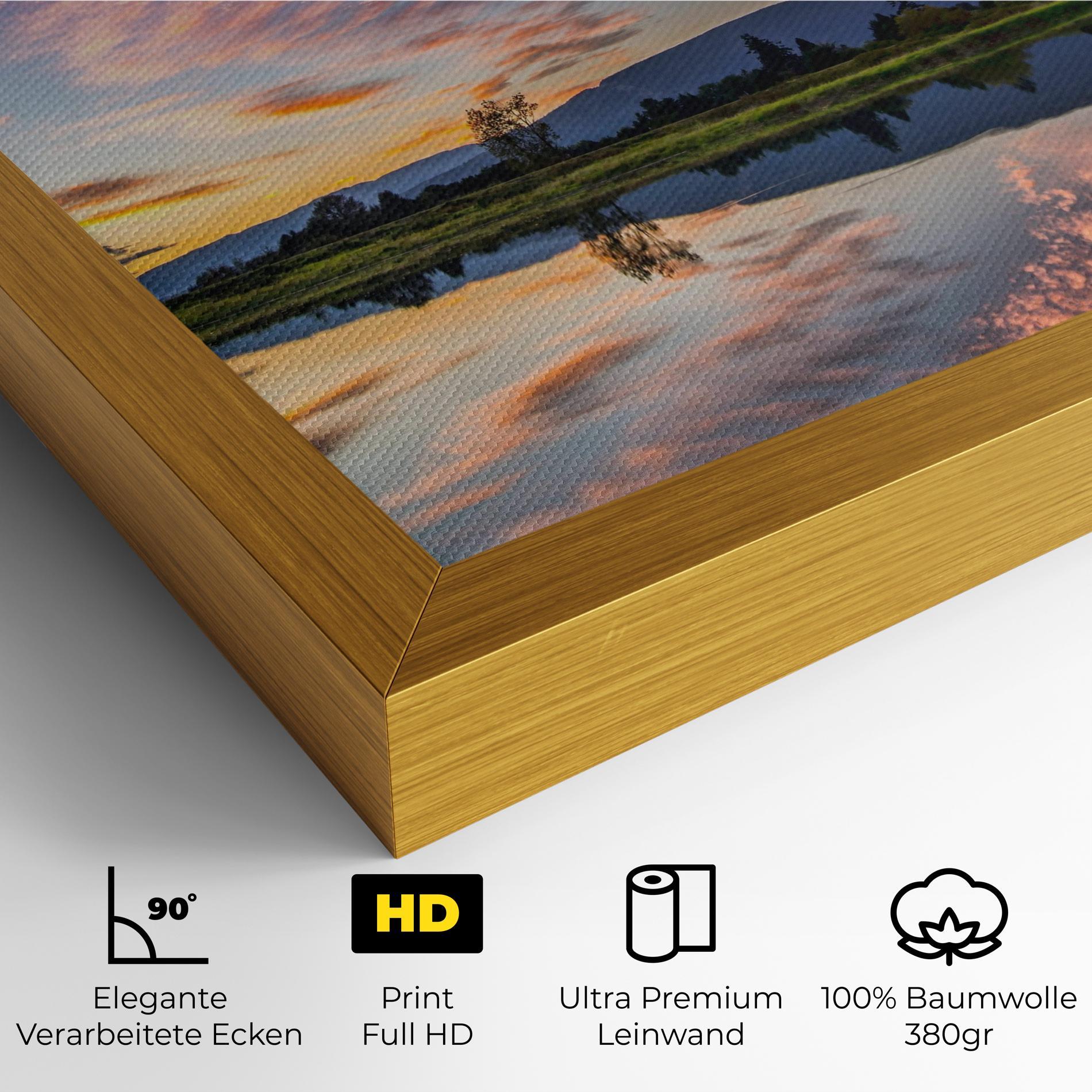 Leinwandbild Beautiful Sky mockup 4