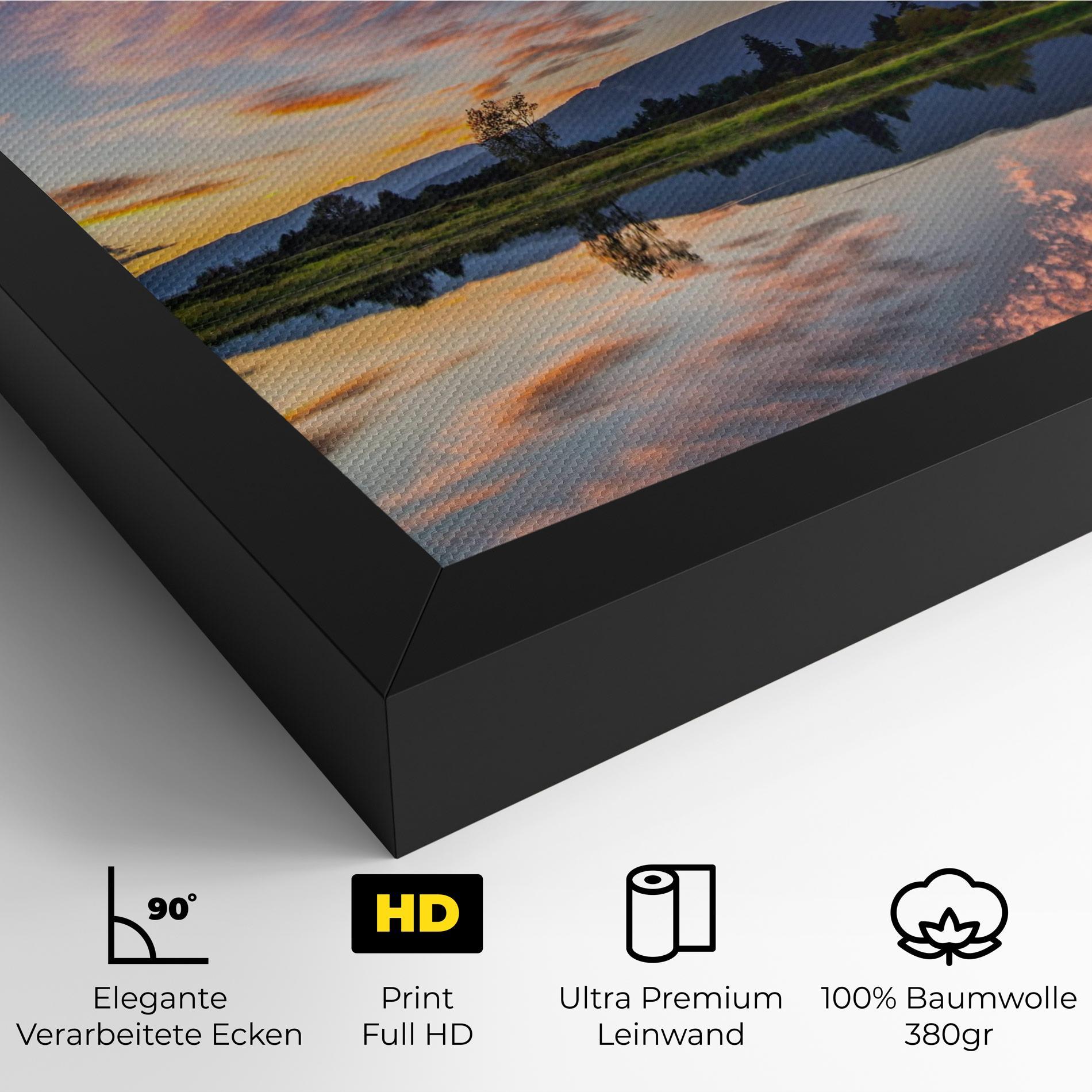 Leinwandbild Beautiful Sky mockup 4