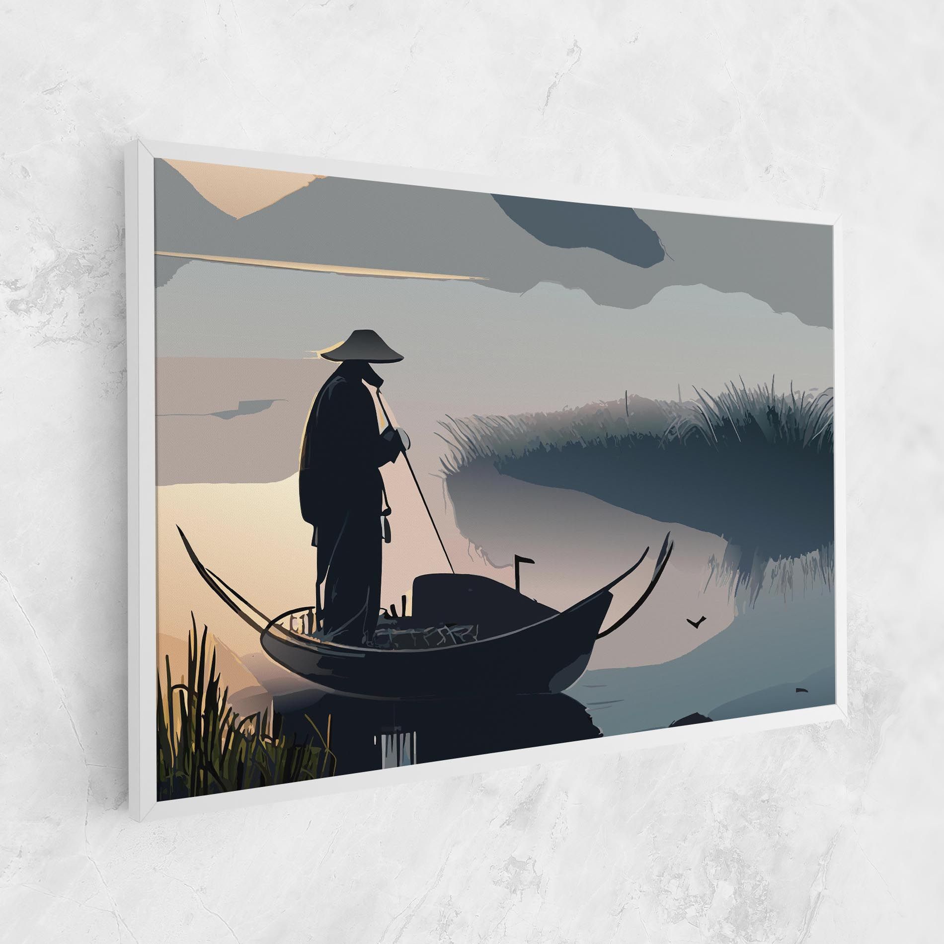 Japan Lake Man mockup 1