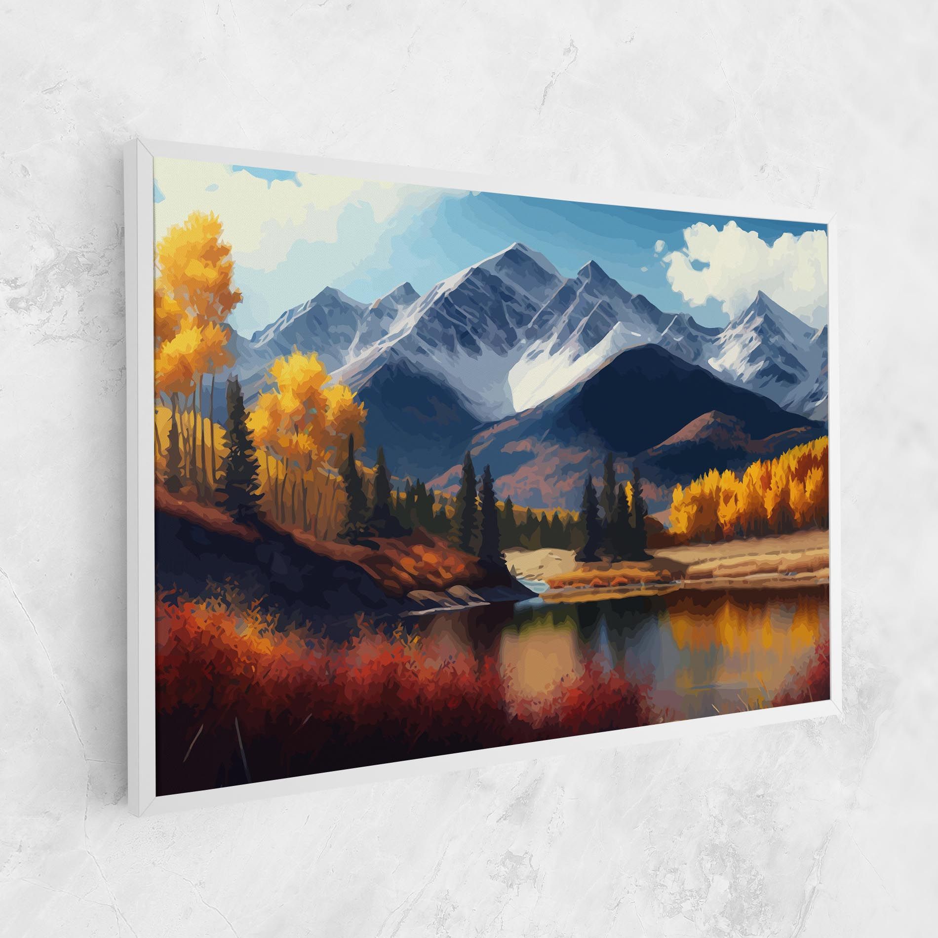 Lake Autumn View mockup 1