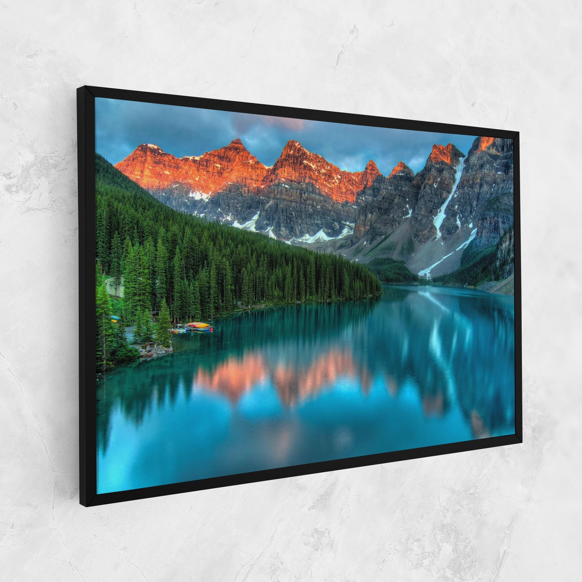 Beautiful Blue Lake mockup 1