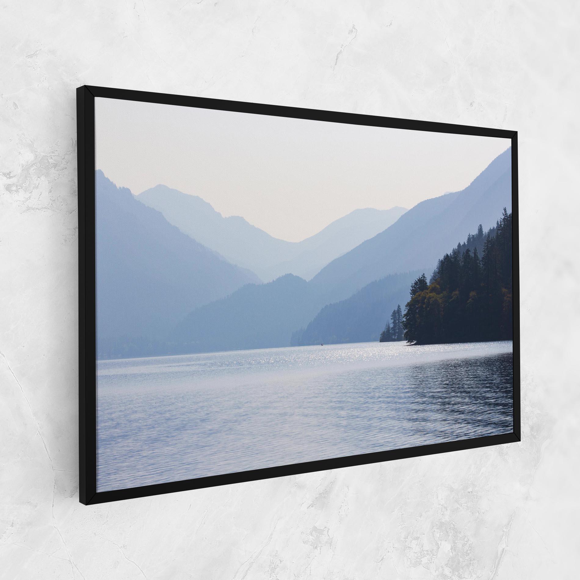 Leinwandbild Grey Lake View mockup 1