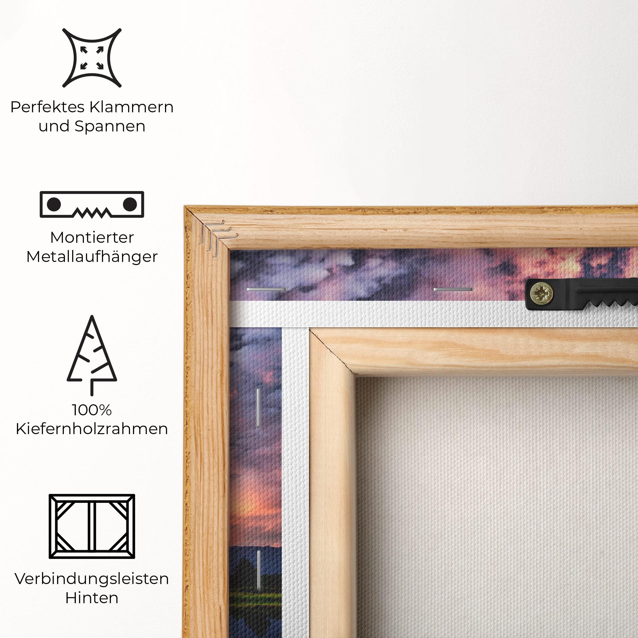 Leinwandbild Beautiful Sky mockup 5