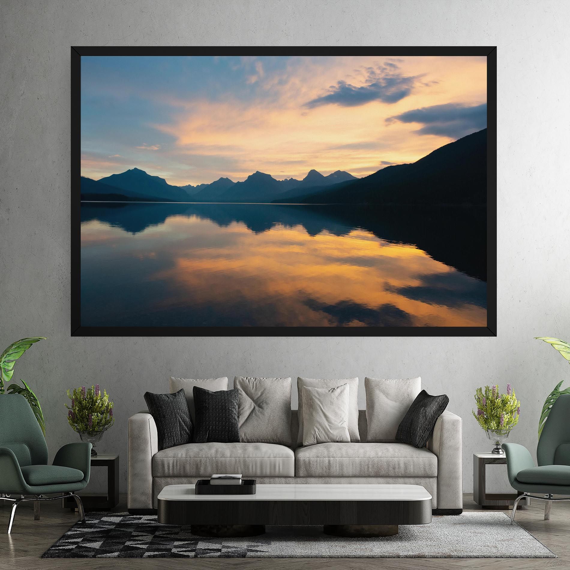 Orange Light Lake mockup 7