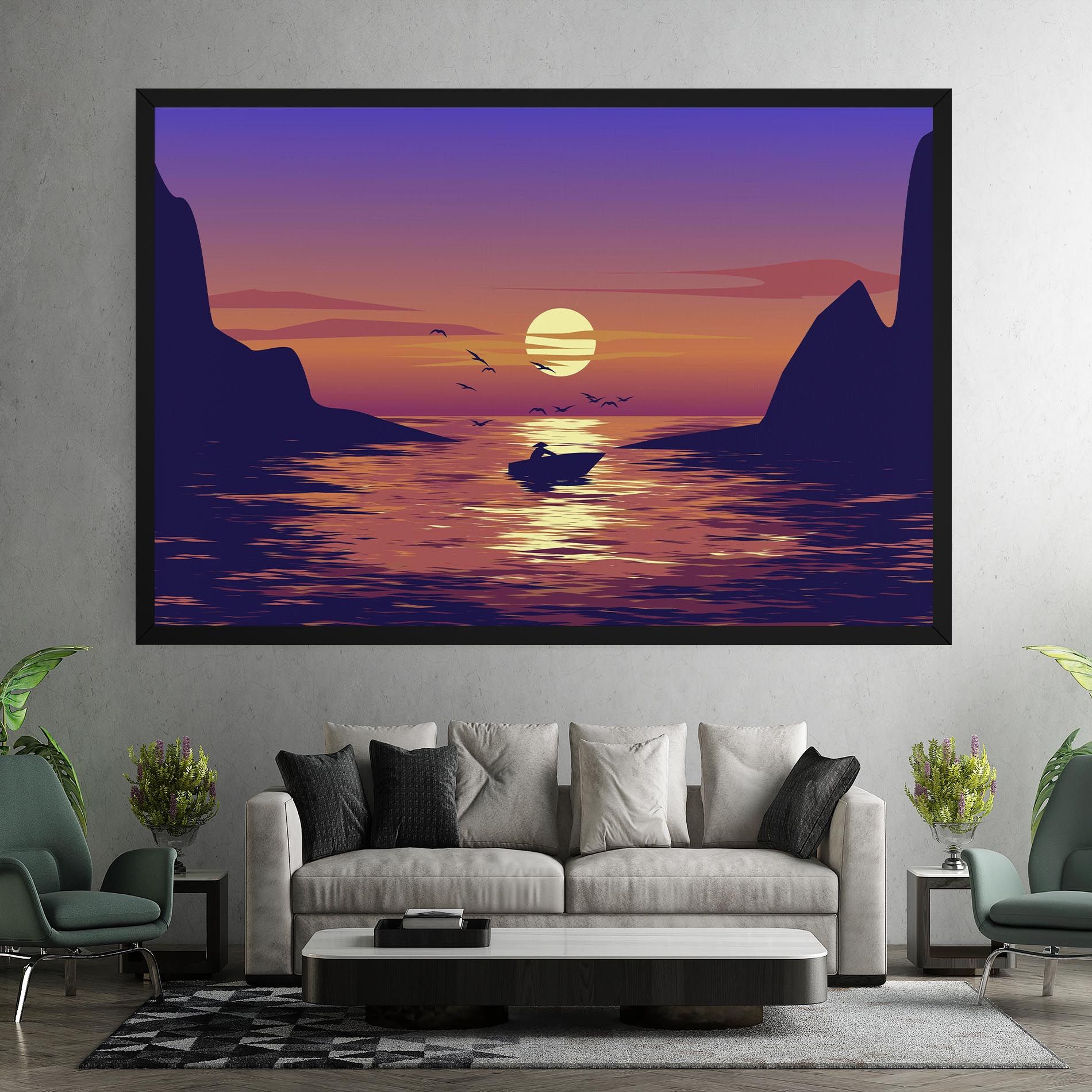 Sunset Scenery View mockup 7