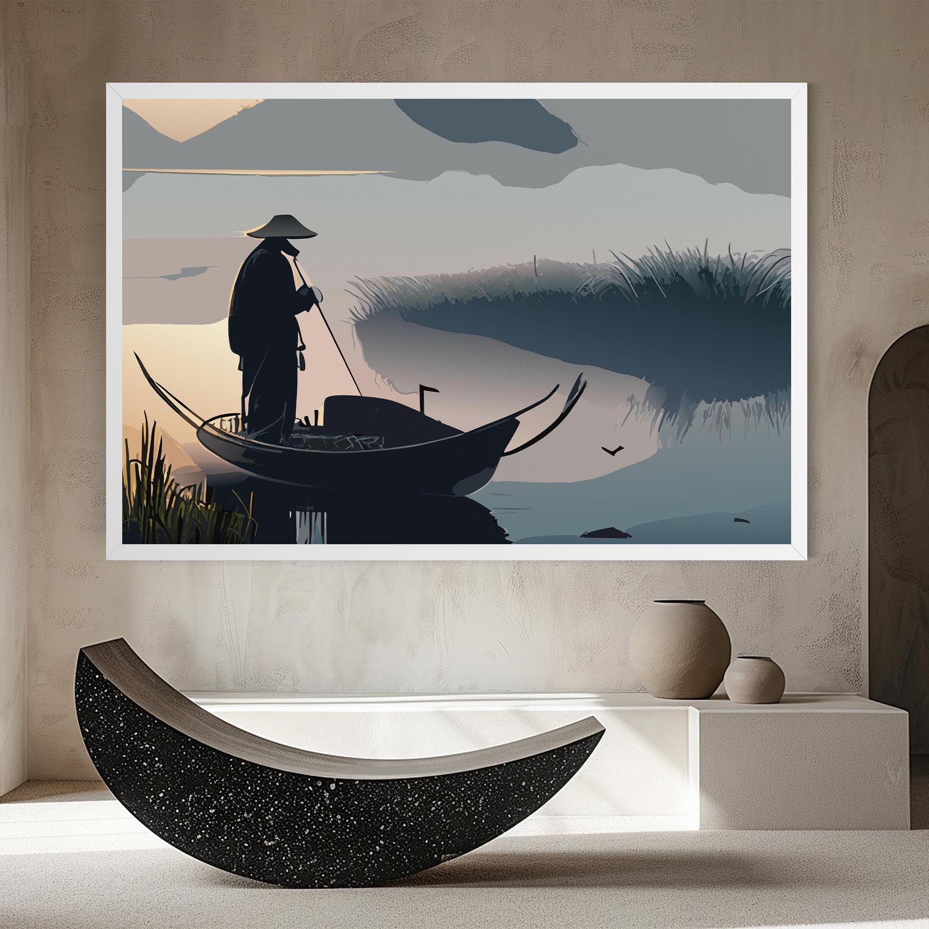 Japan Lake Man mockup 8