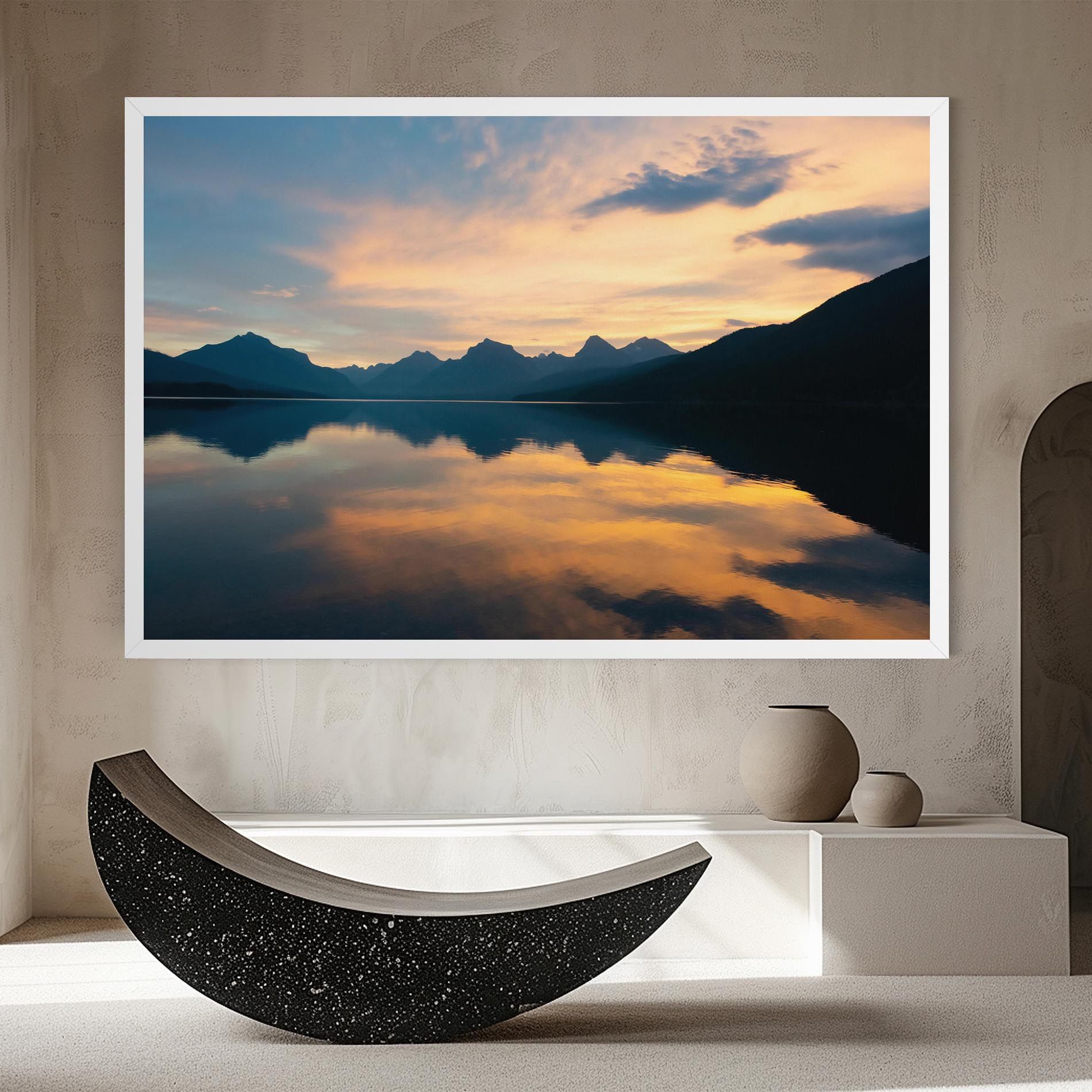 Orange Light Lake mockup 8