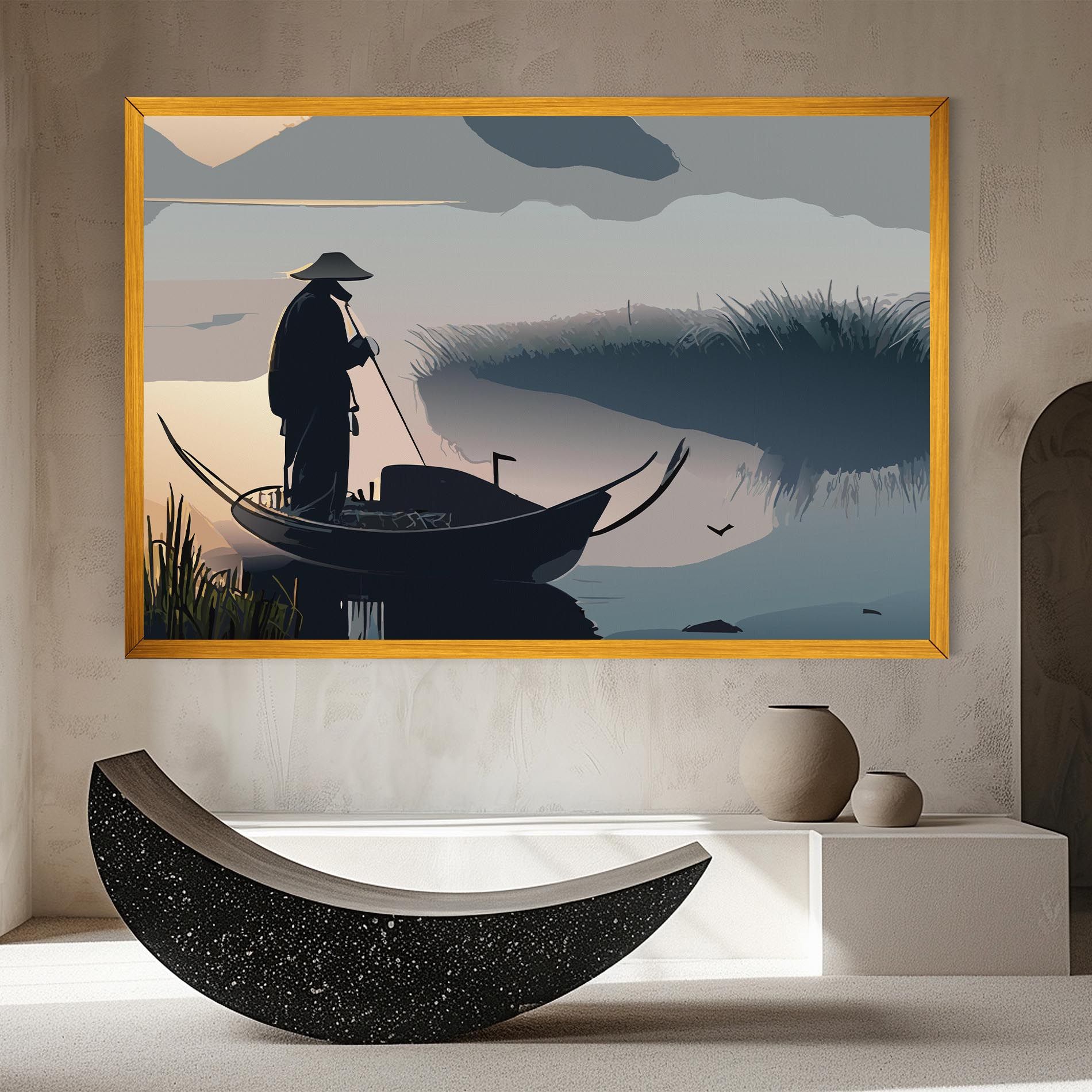 Japan Lake Man mockup 8