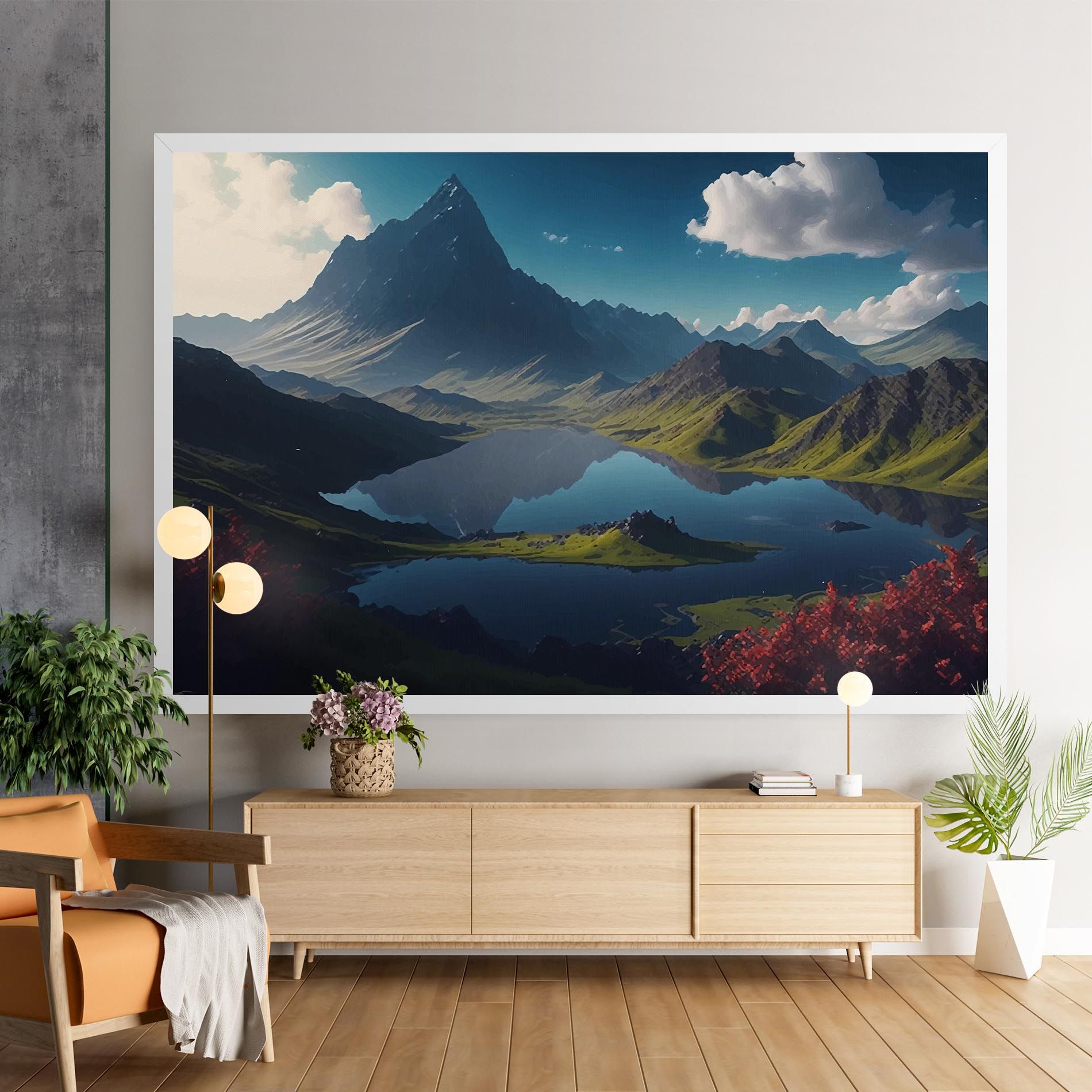 Red Flower Lake mockup 9