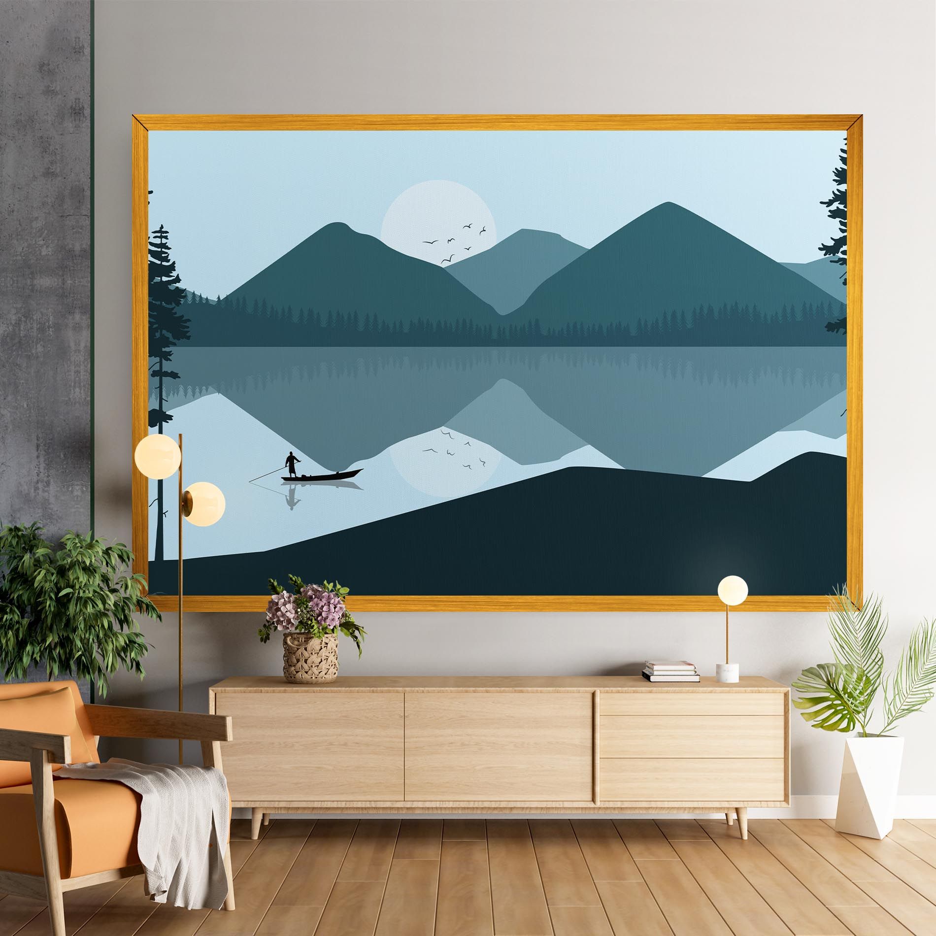 Blue Light Lake mockup 9