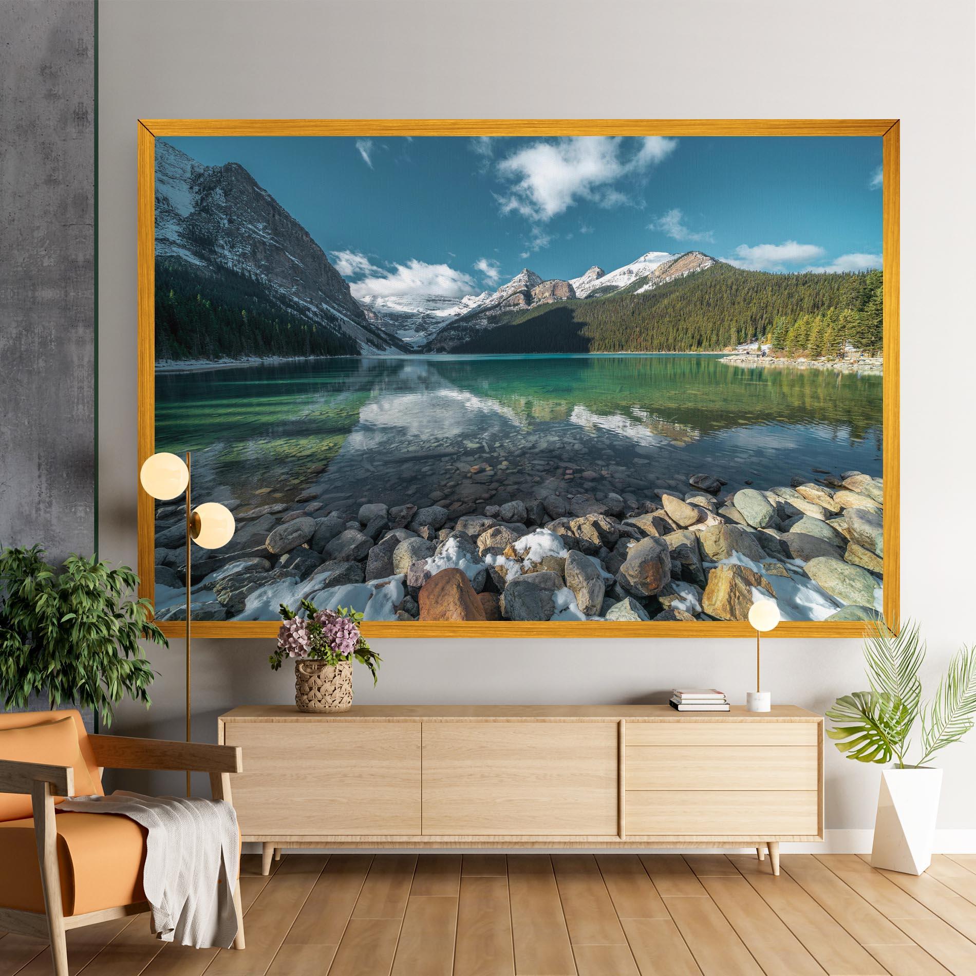 Leinwandbild Breathtaking View mockup 9