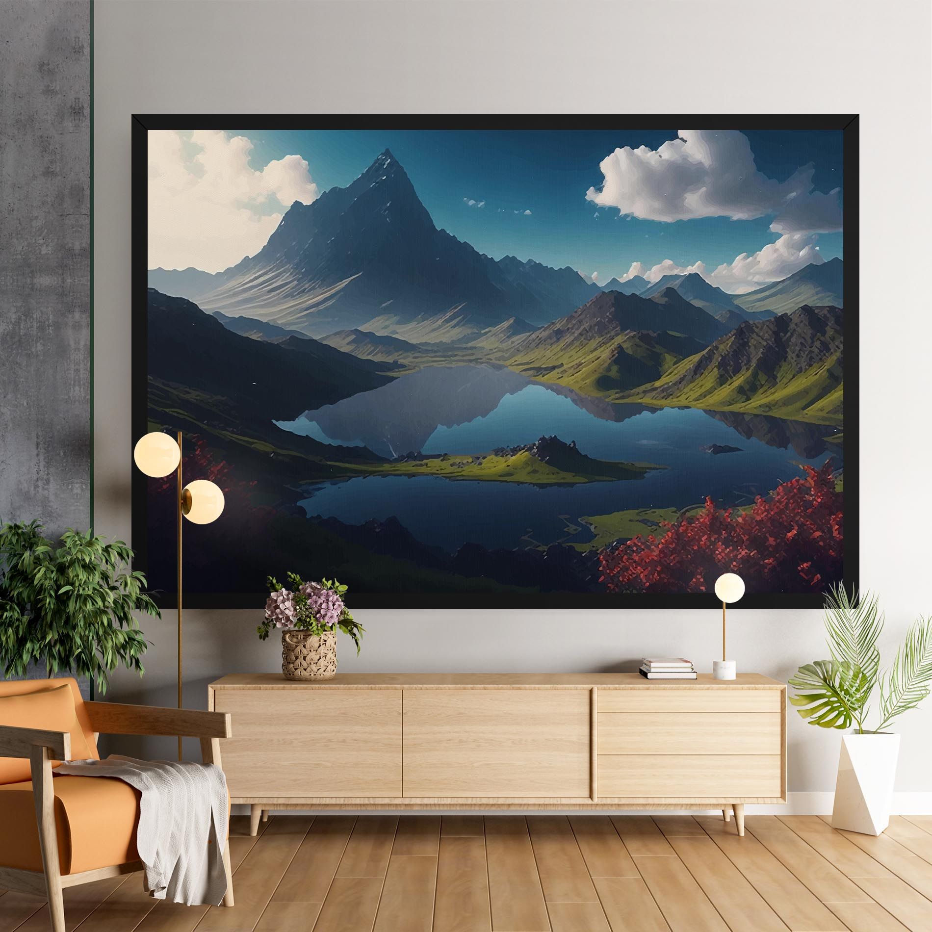 Red Flower Lake mockup 9