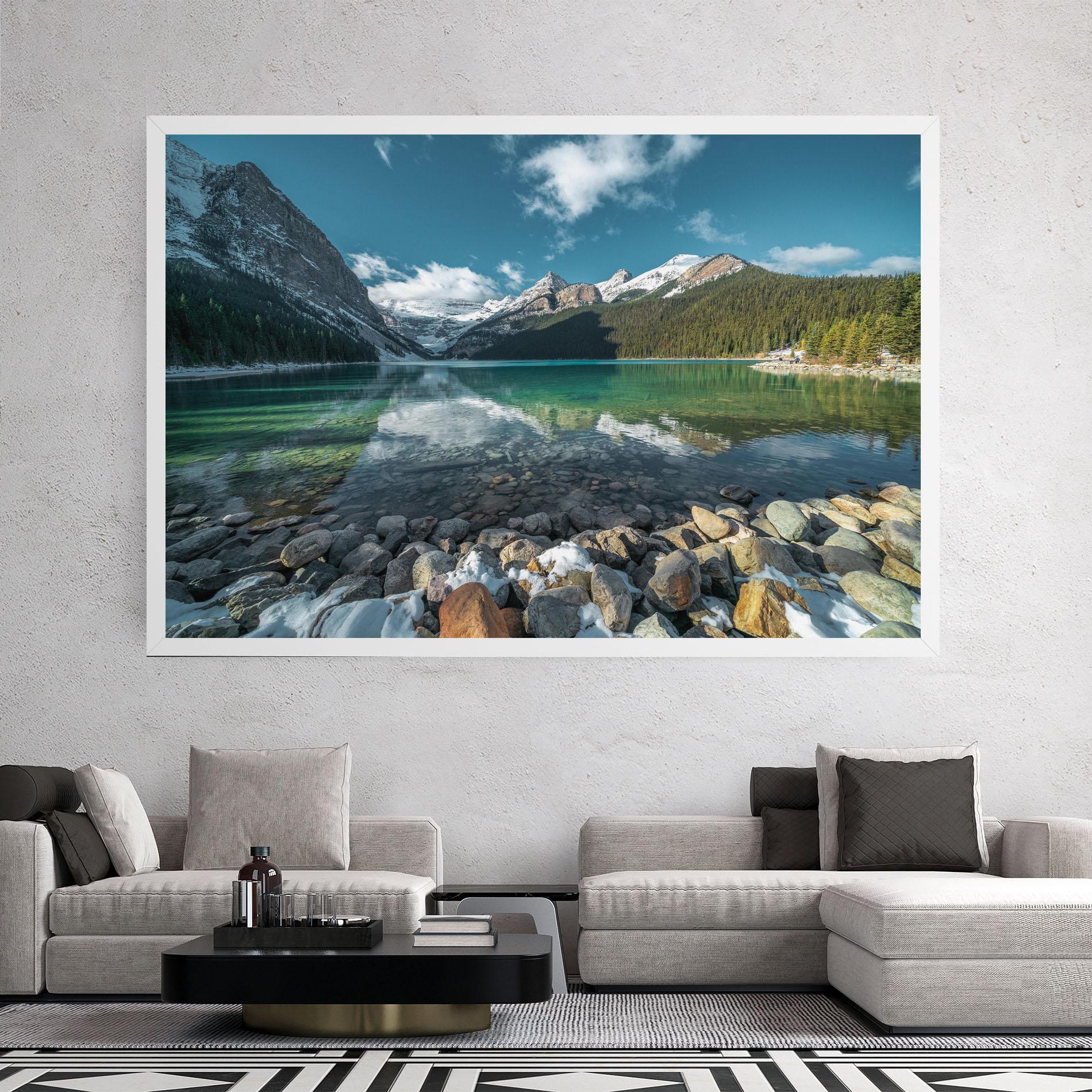 Leinwandbild Breathtaking View mockup 2