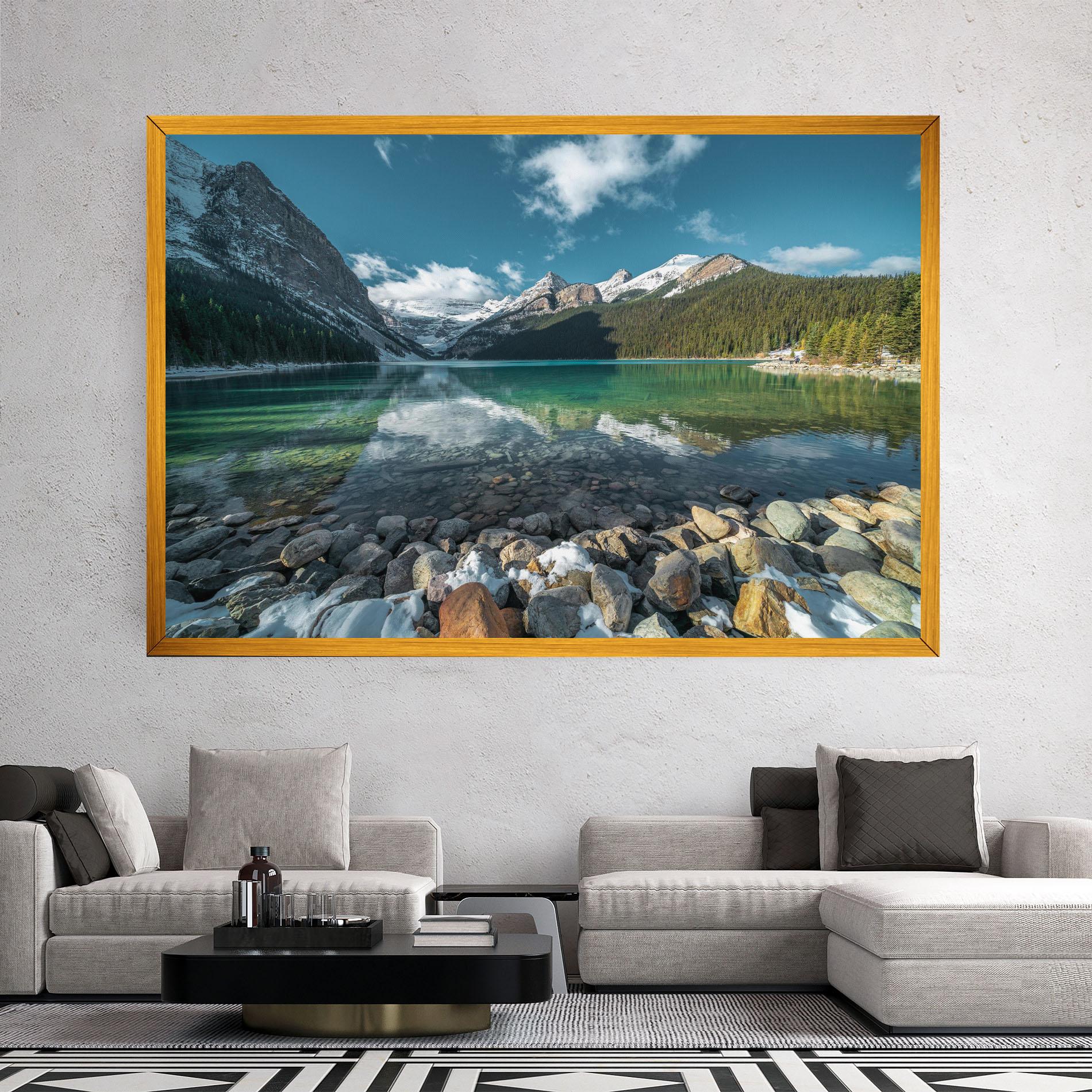 Leinwandbild Breathtaking View mockup 2