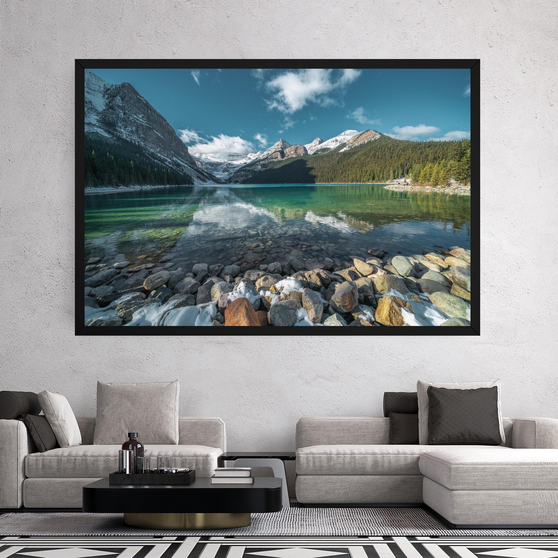 Leinwandbild Breathtaking View mockup 2