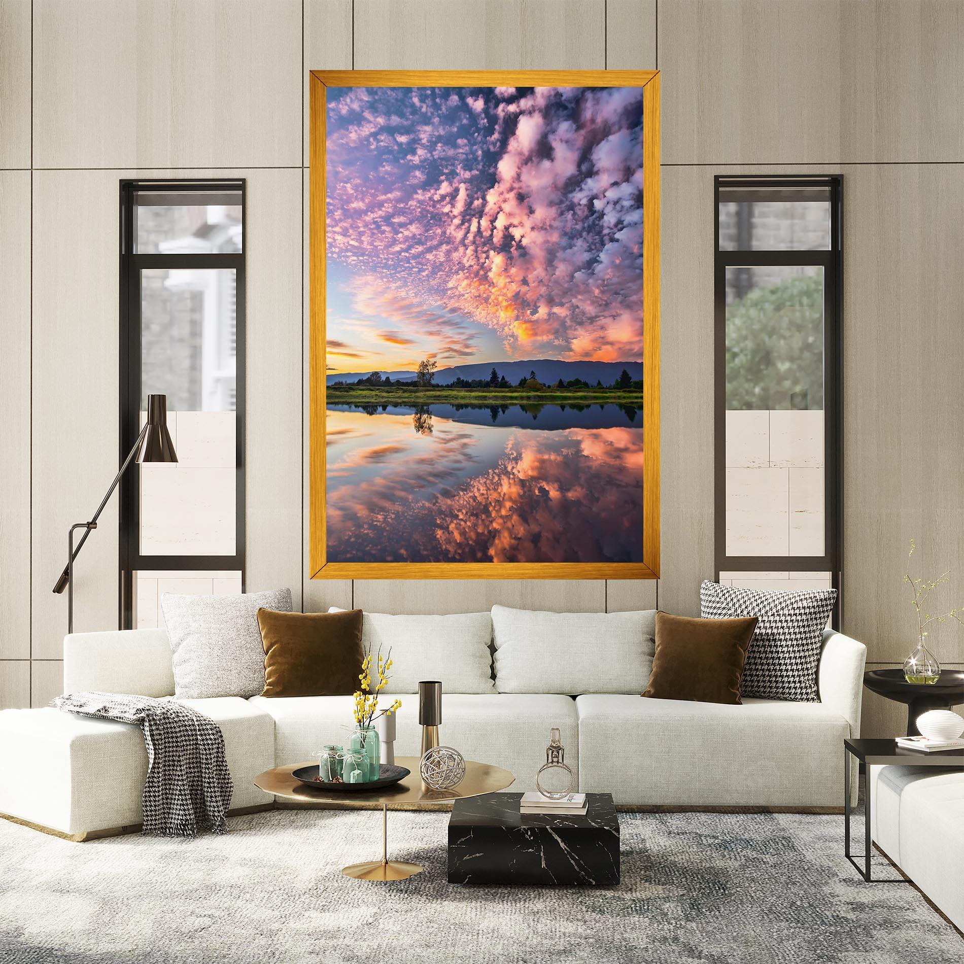 Leinwandbild Beautiful Sky mockup 2