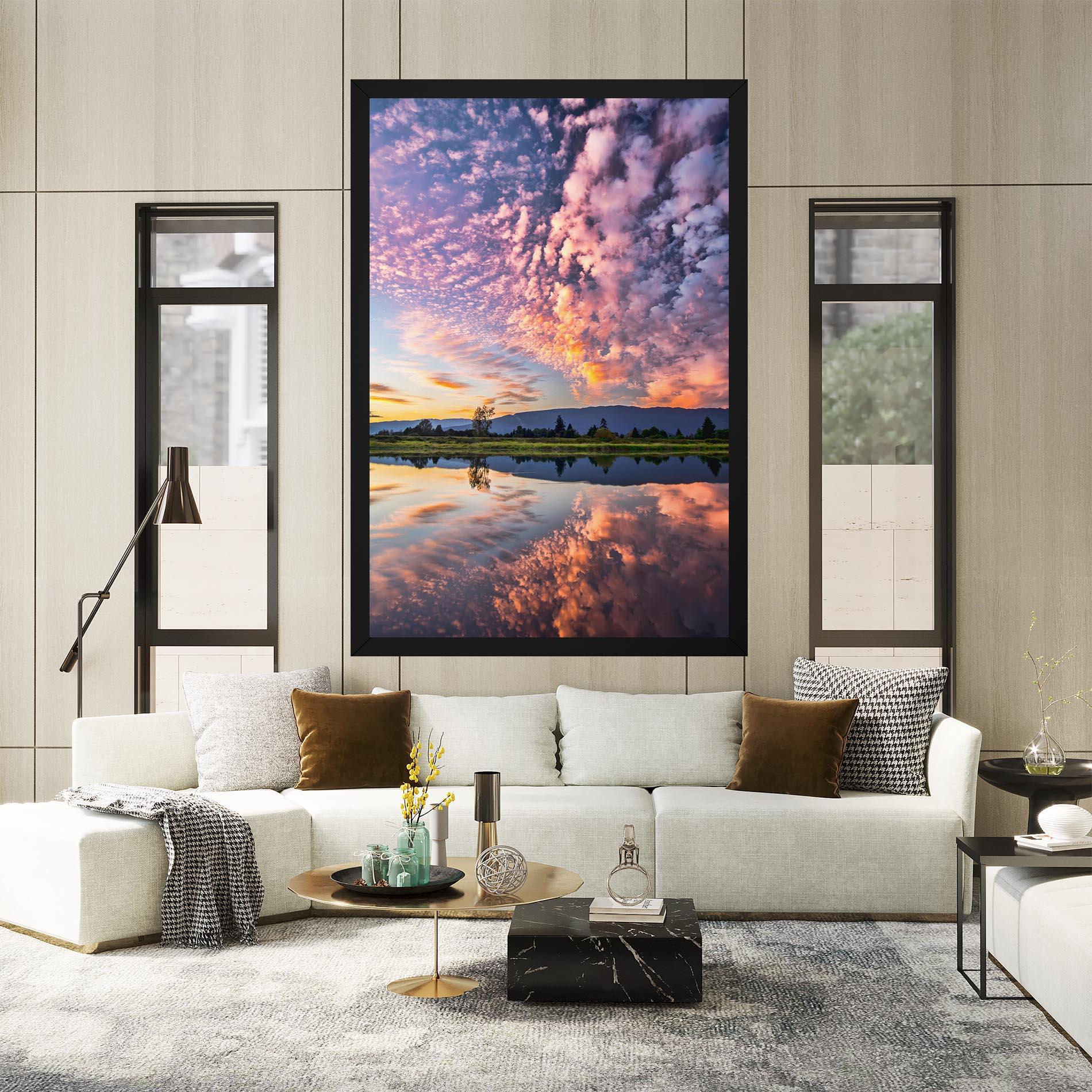 Leinwandbild Beautiful Sky mockup 2