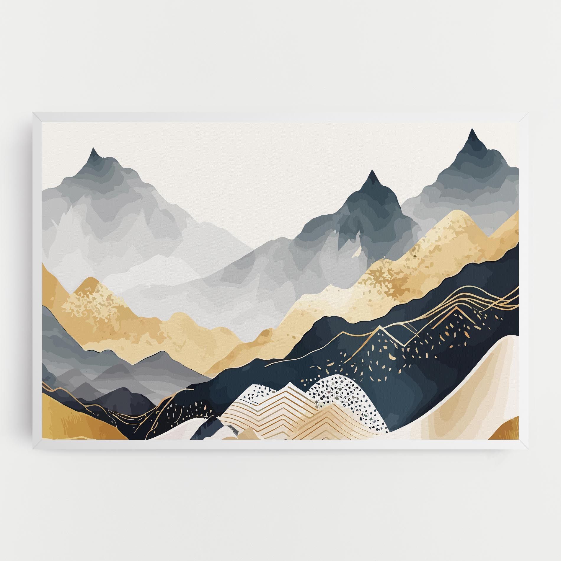 Blue Gold Mountain mockup 0