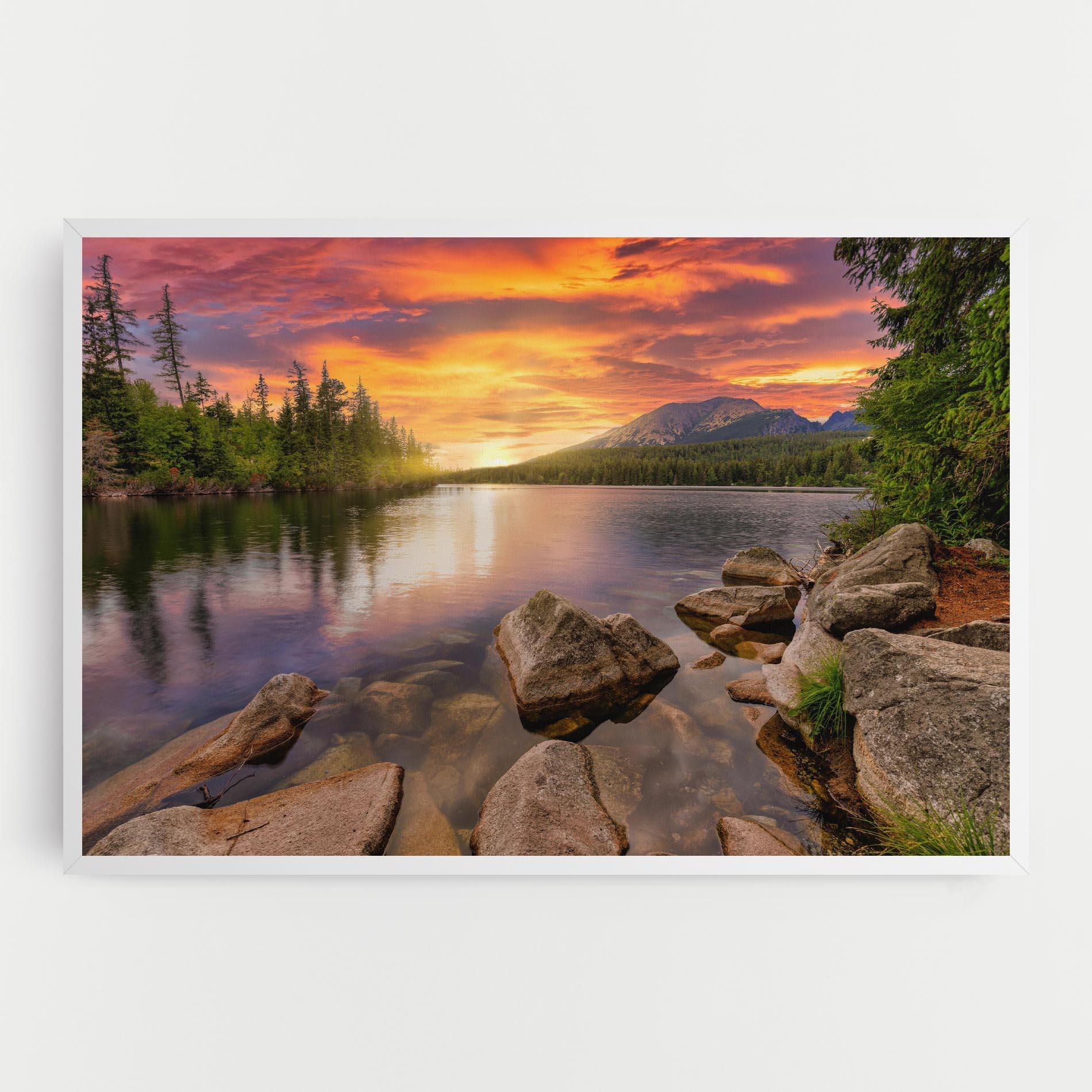 Leinwandbild Tatra View mockup 0