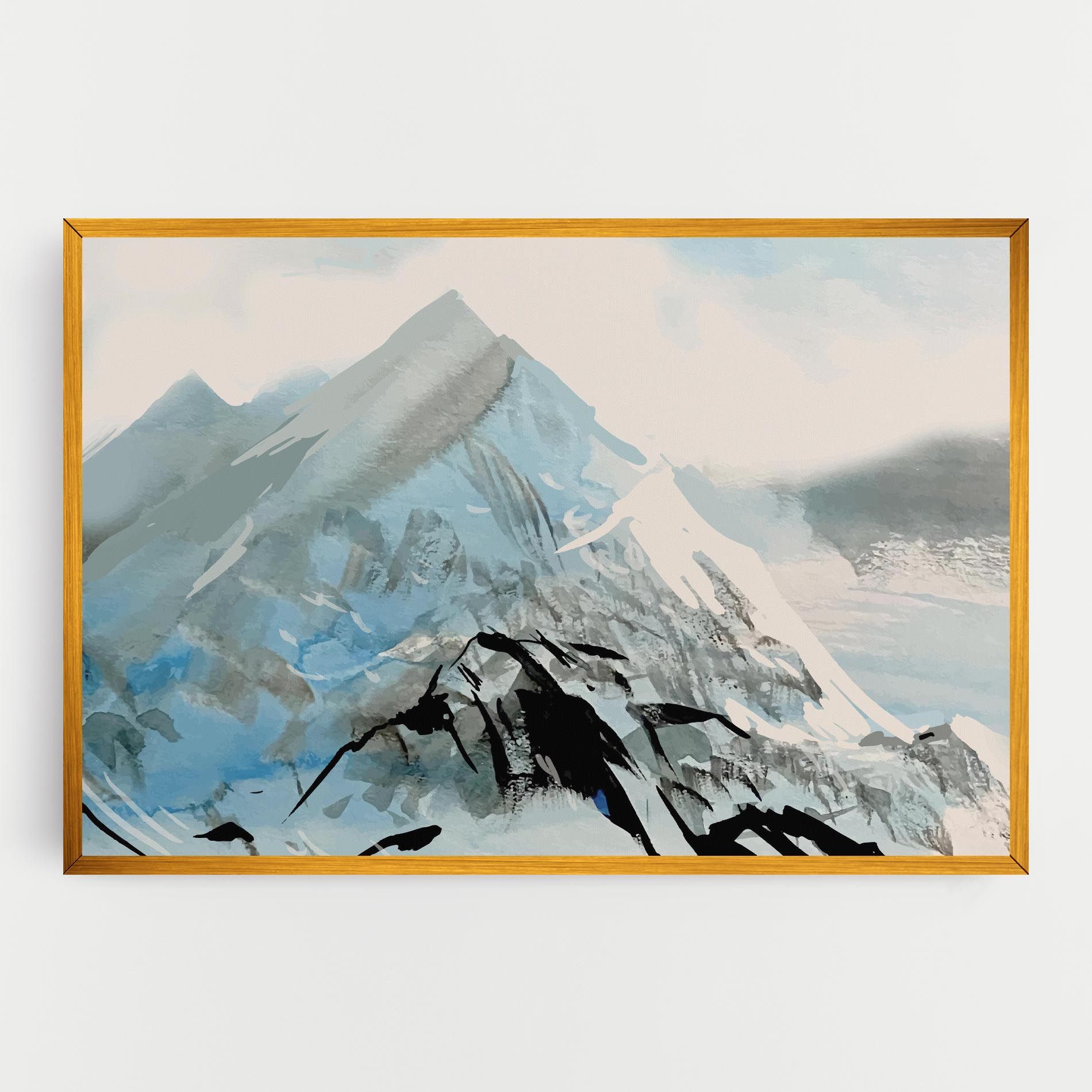 Blue Black Mountain mockup 0