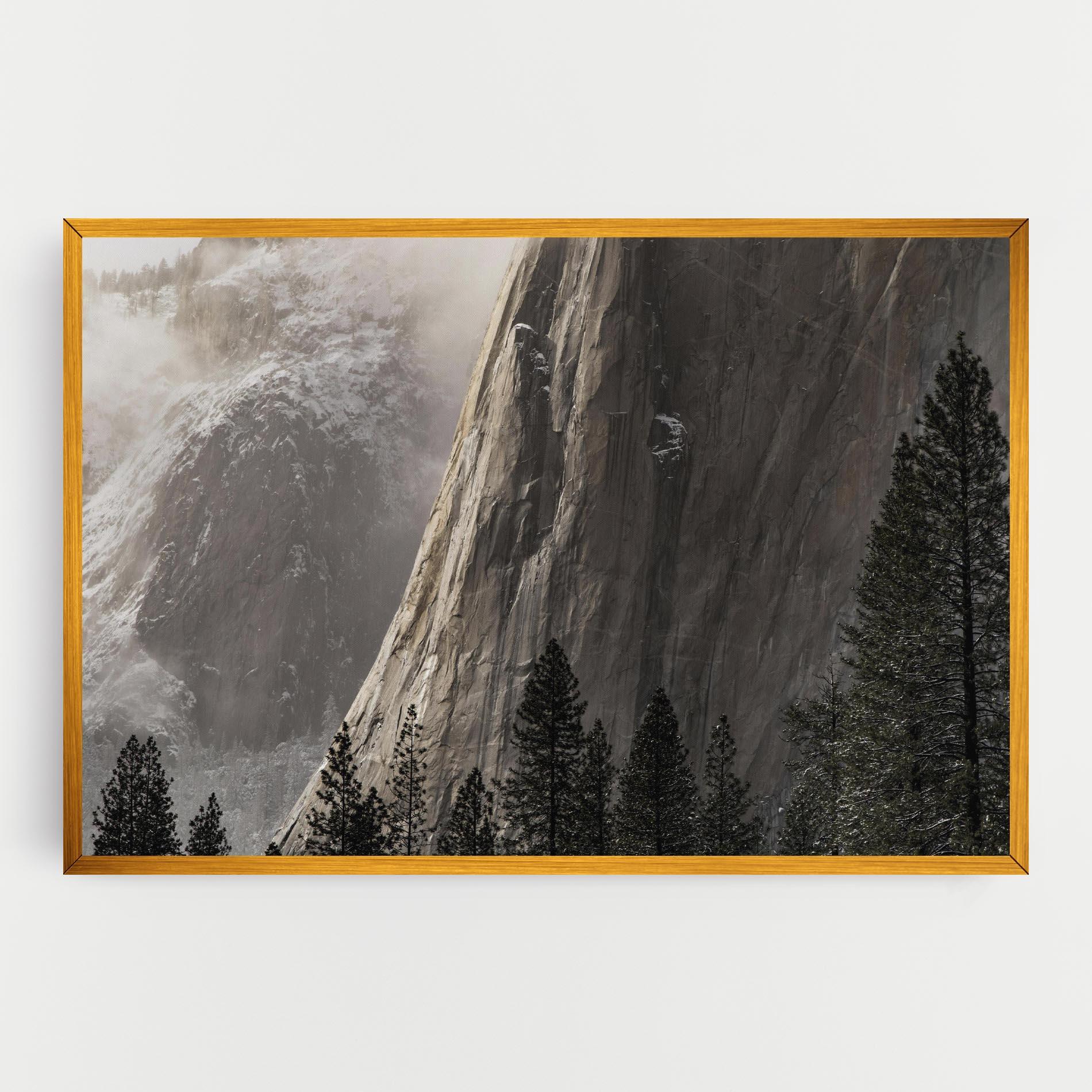 Leinwandbild Green Tree Mountain mockup 0