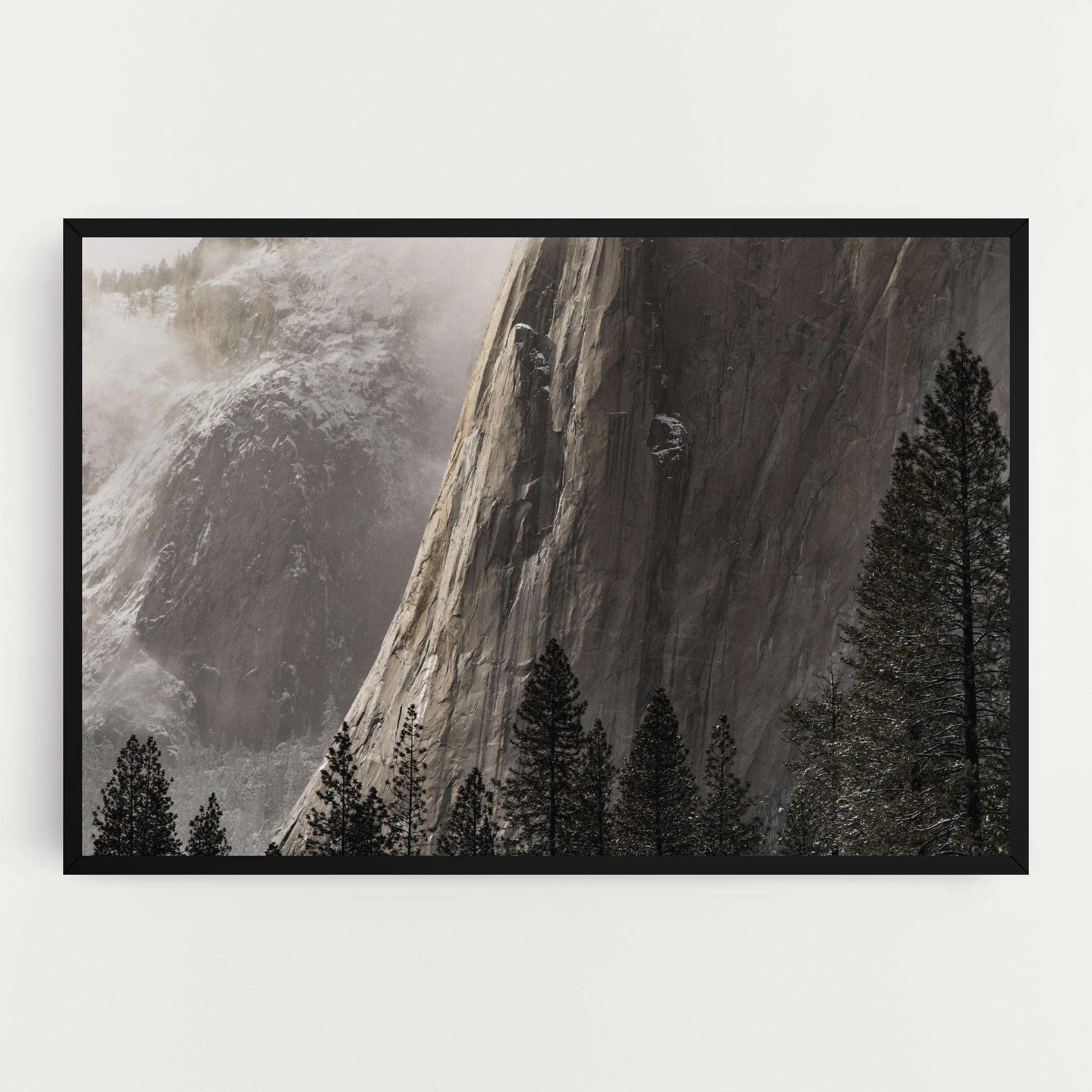 Leinwandbild Green Tree Mountain mockup 0