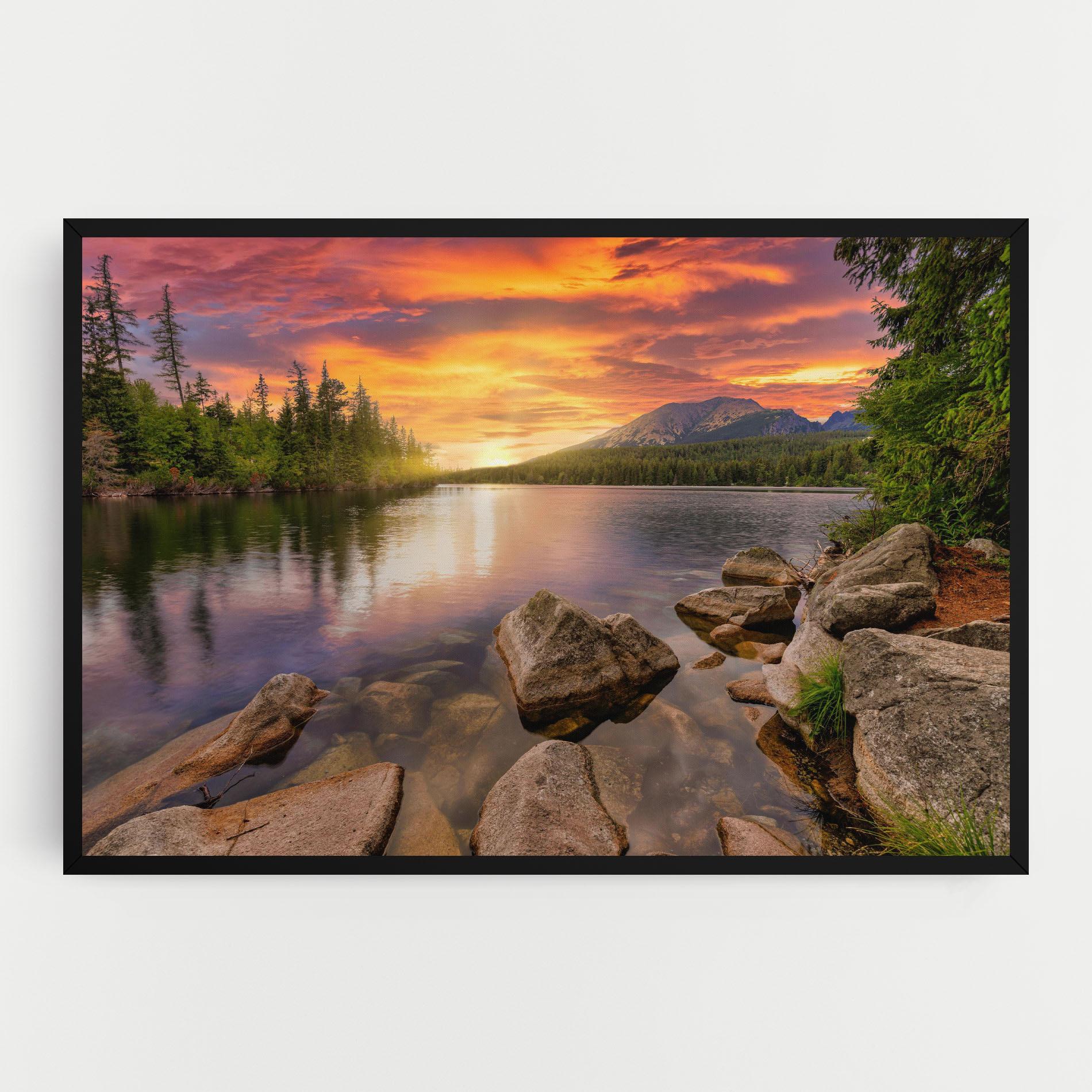 Leinwandbild Tatra View mockup 0