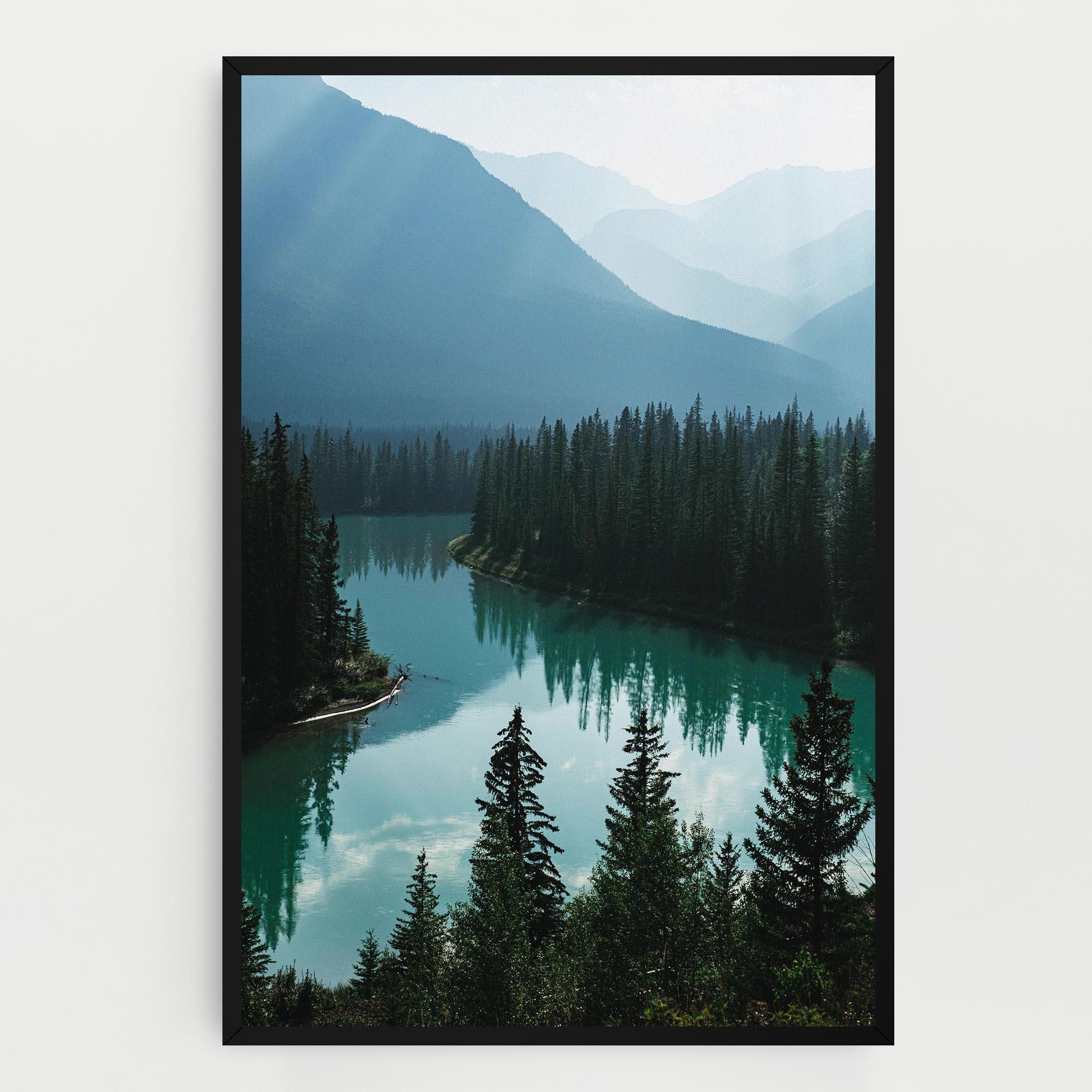 Leinwandbild Crystal Lake mockup 0