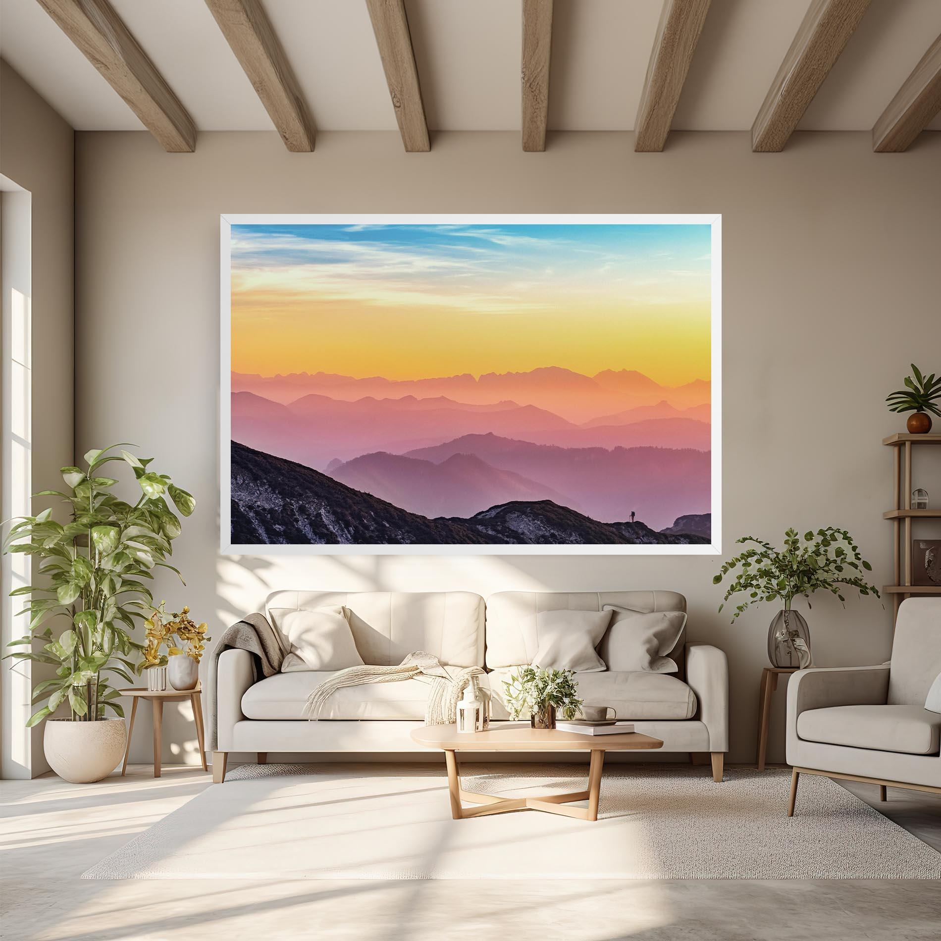 Leinwandbild Pink Mist mockup 6