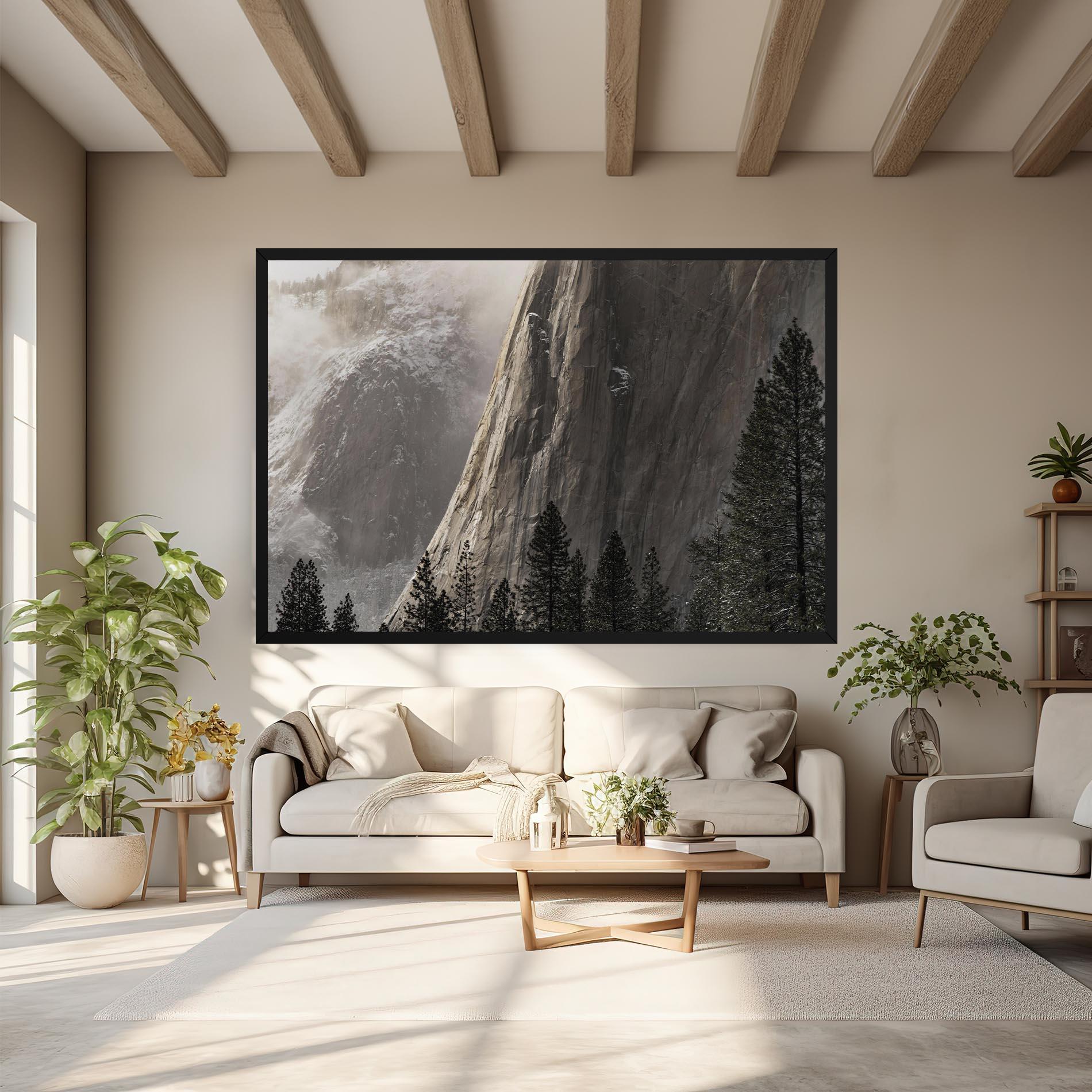 Leinwandbild Green Tree Mountain mockup 6