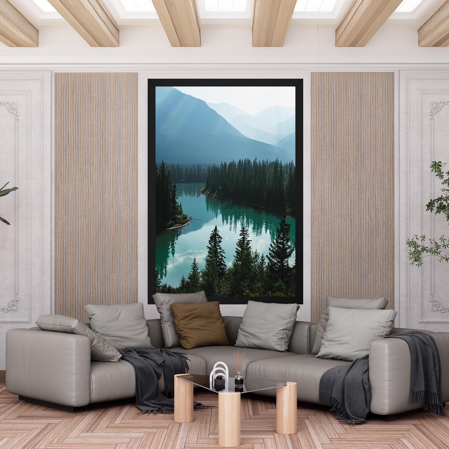 Leinwandbild Crystal Lake mockup 6