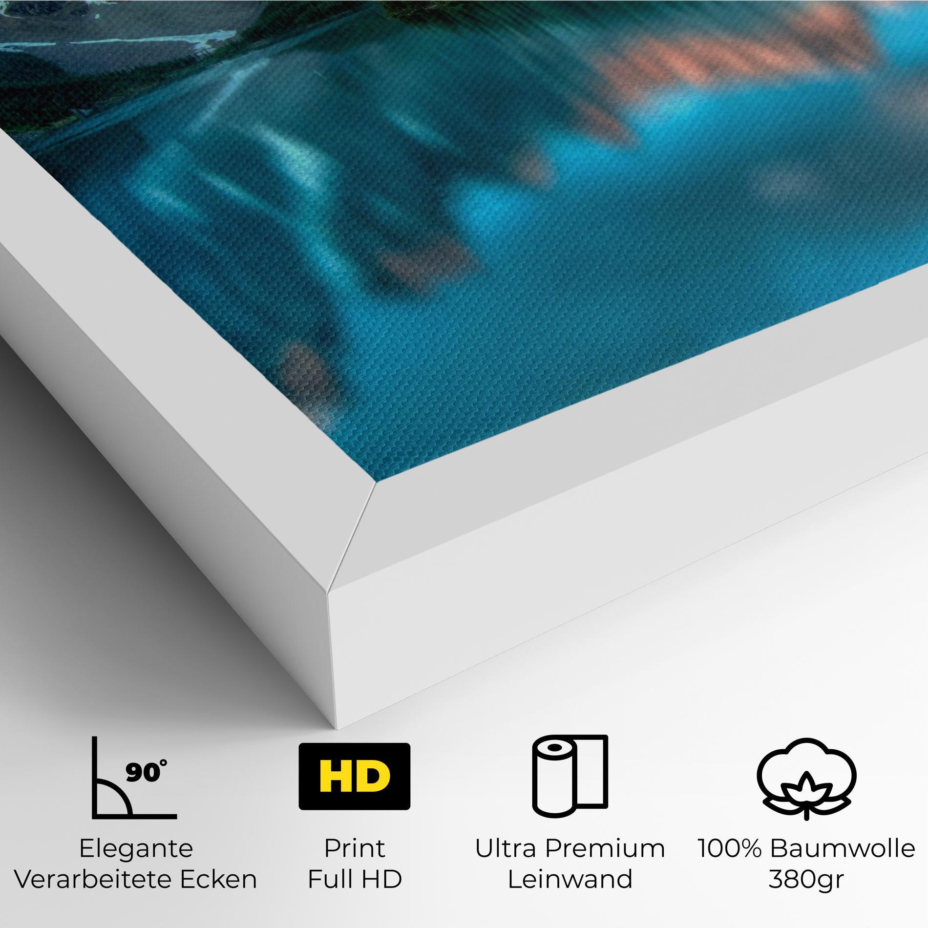 Leinwandbild Lake Reflection mockup 4