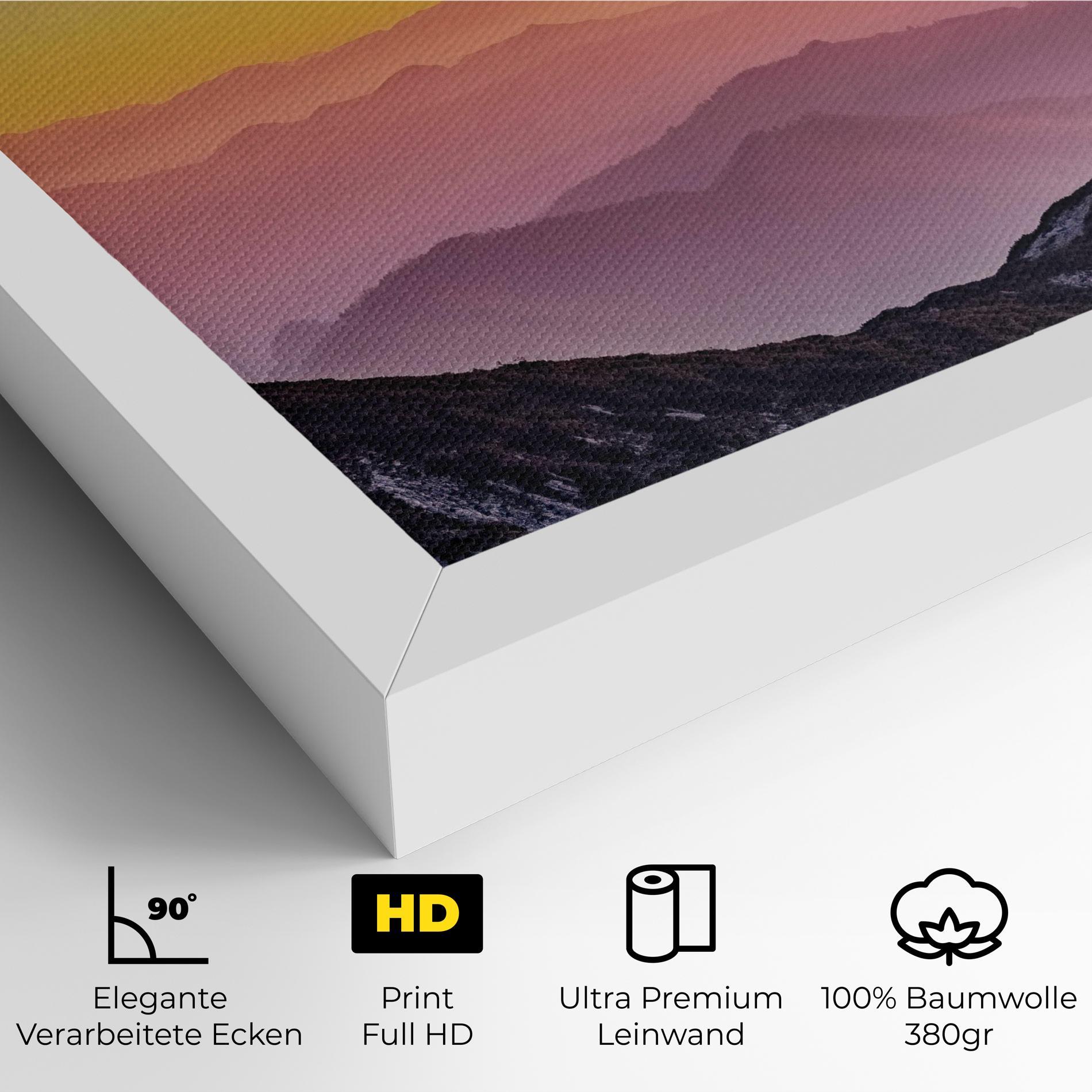 Leinwandbild Pink Mist mockup 4