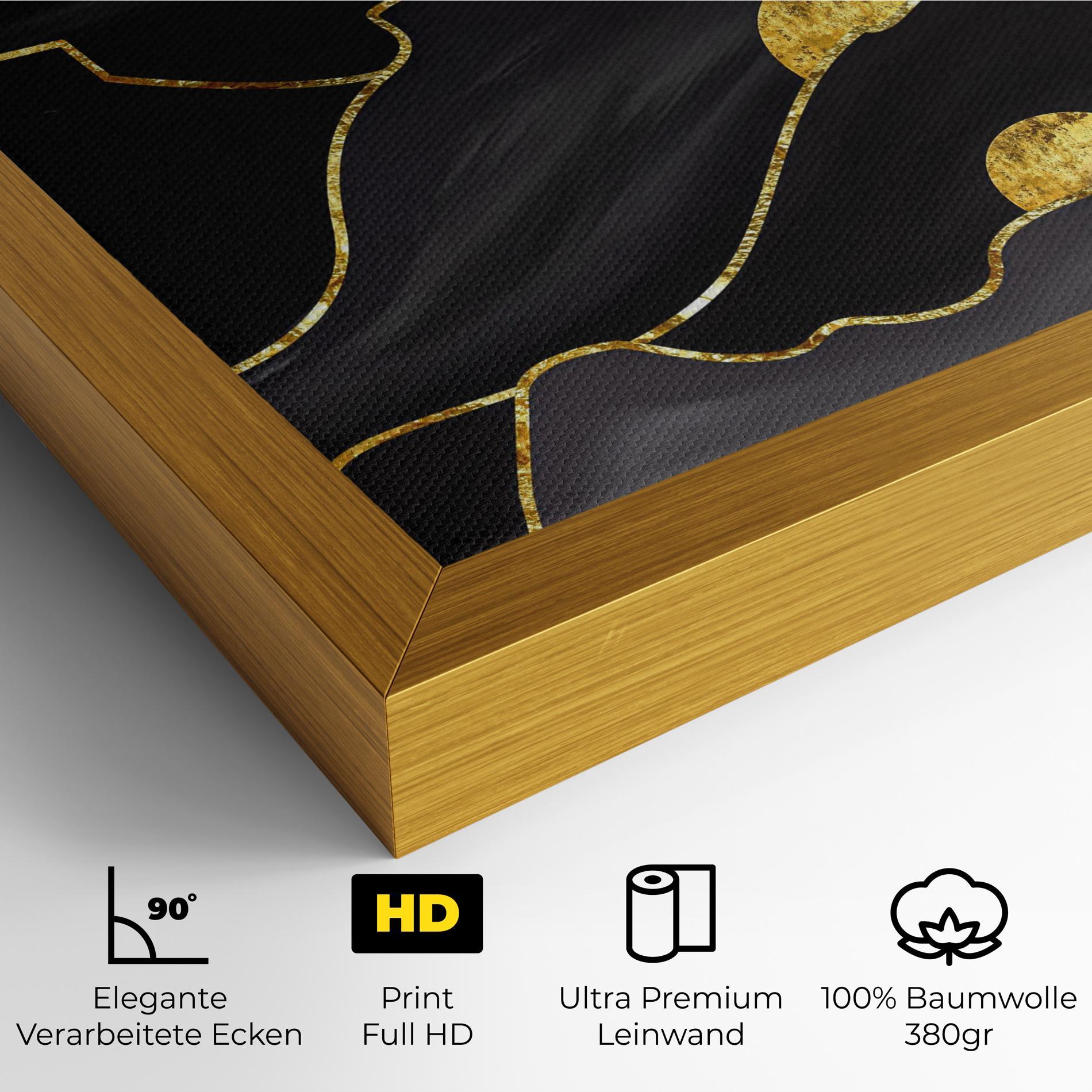 Leinwandbild Black Moutains mockup 4