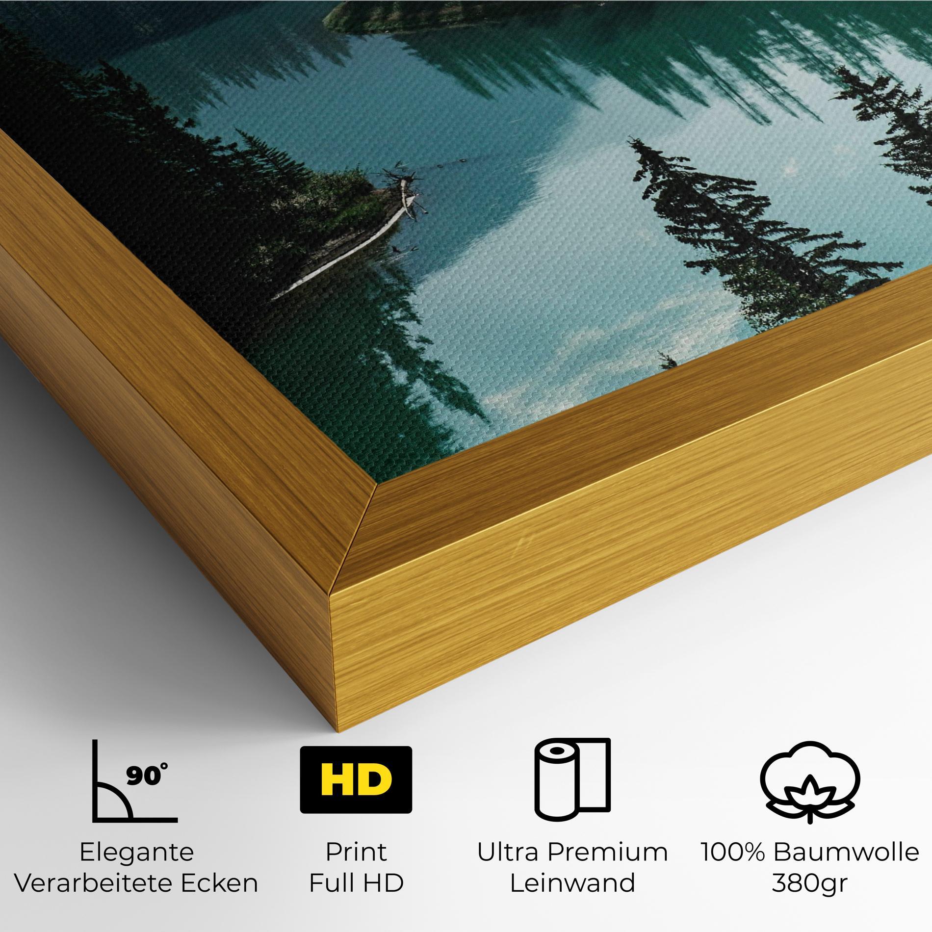 Leinwandbild Crystal Lake mockup 4
