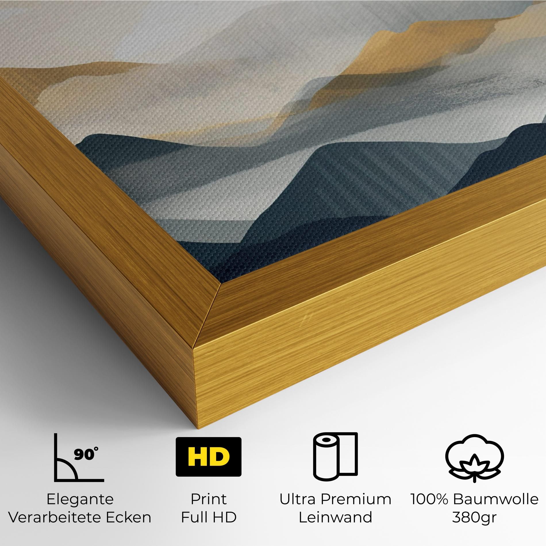 Gold Foggy Blue mockup 4