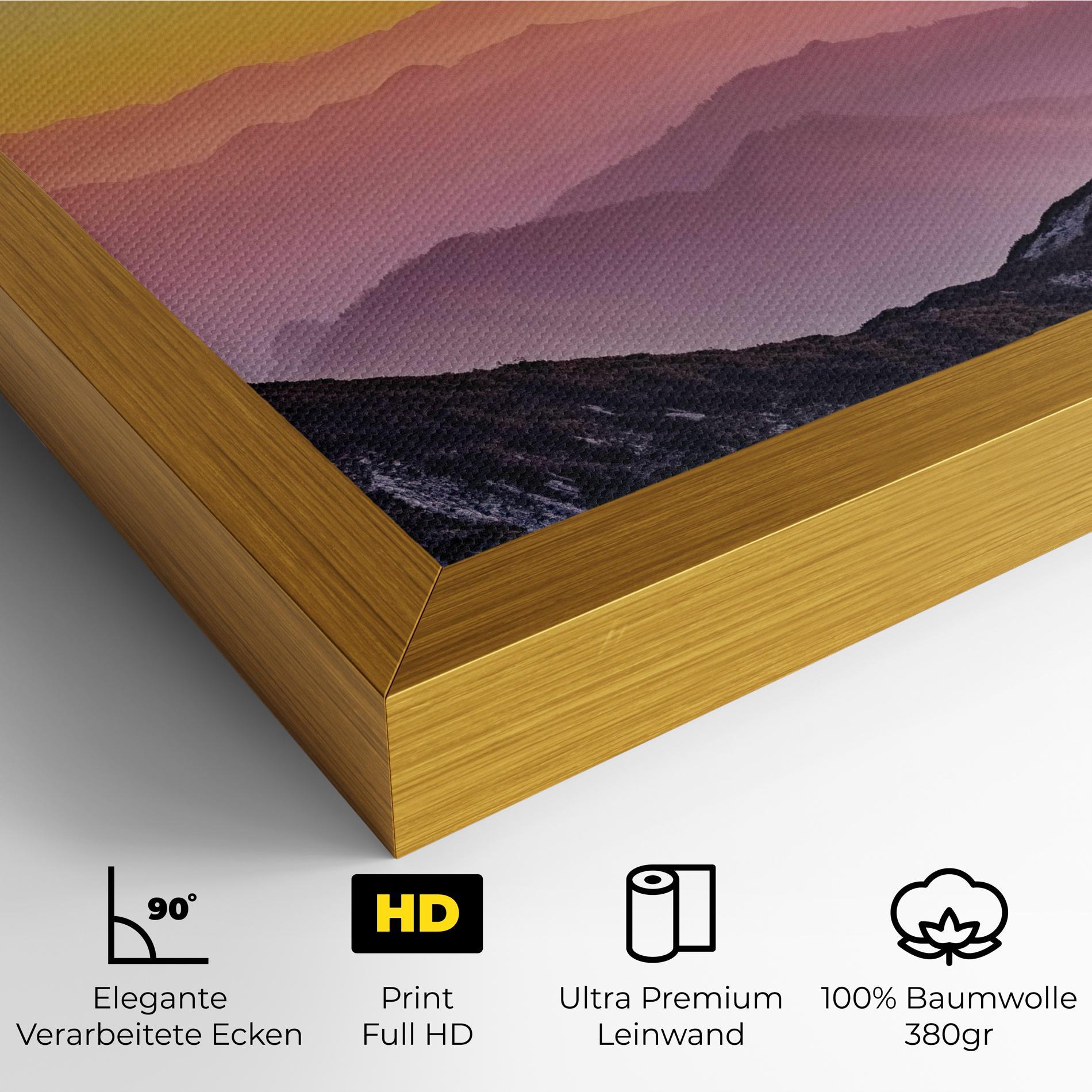 Leinwandbild Pink Mist mockup 4